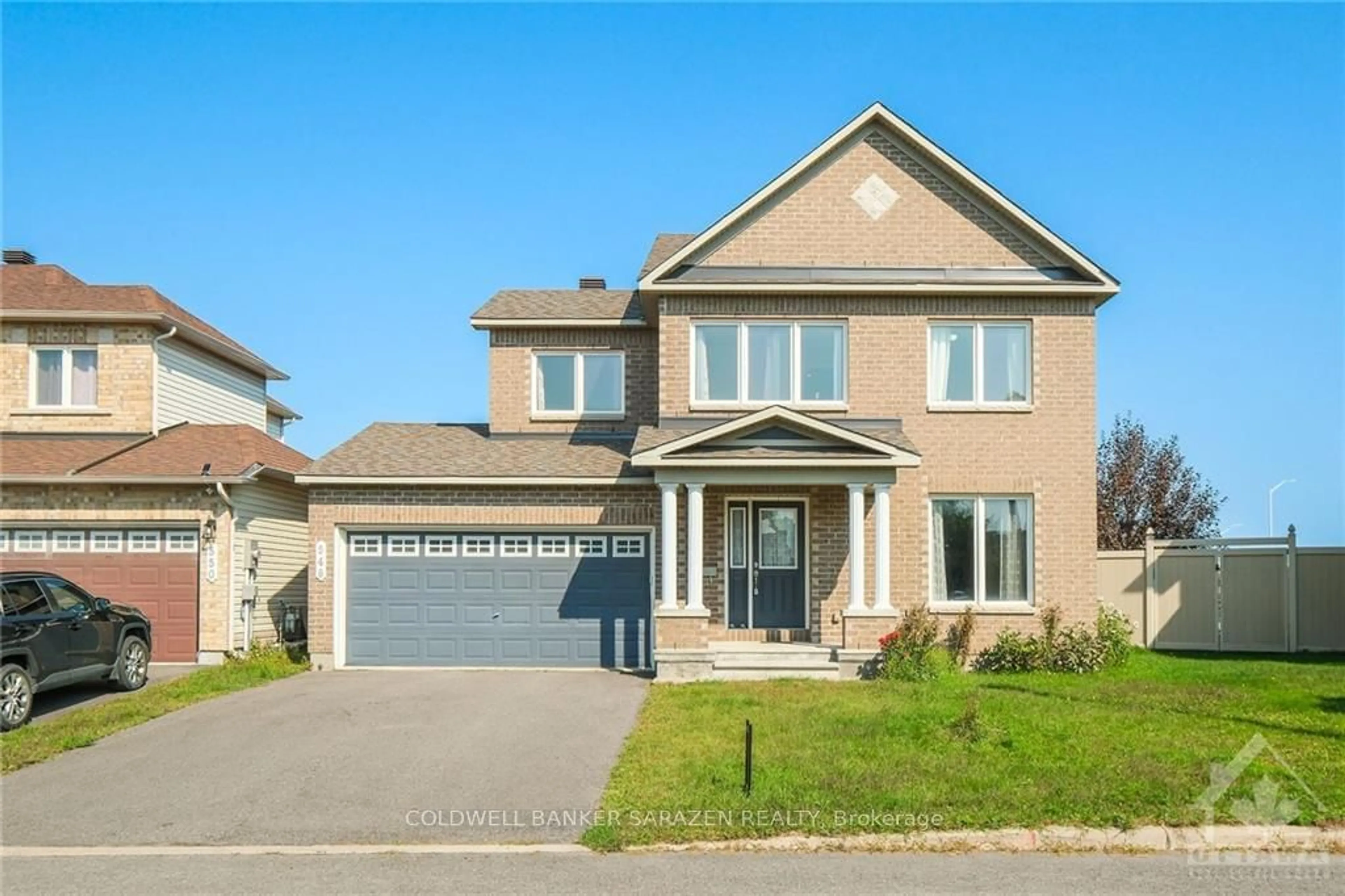 Frontside or backside of a home, the street view for 548 CARACOLE Way, Orleans - Cumberland and Area Ontario K4A 0W2