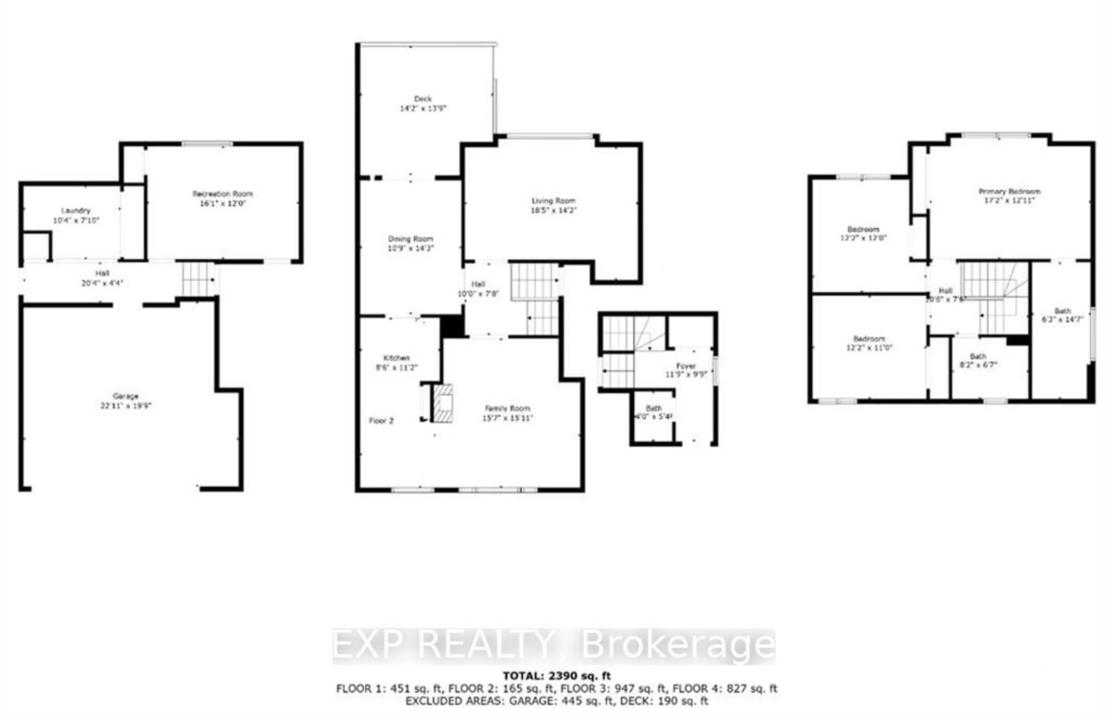 Floor plan for 3065 UPLANDS Dr, Hunt Club - Windsor Park Village and Area Ontario K1V 9X7