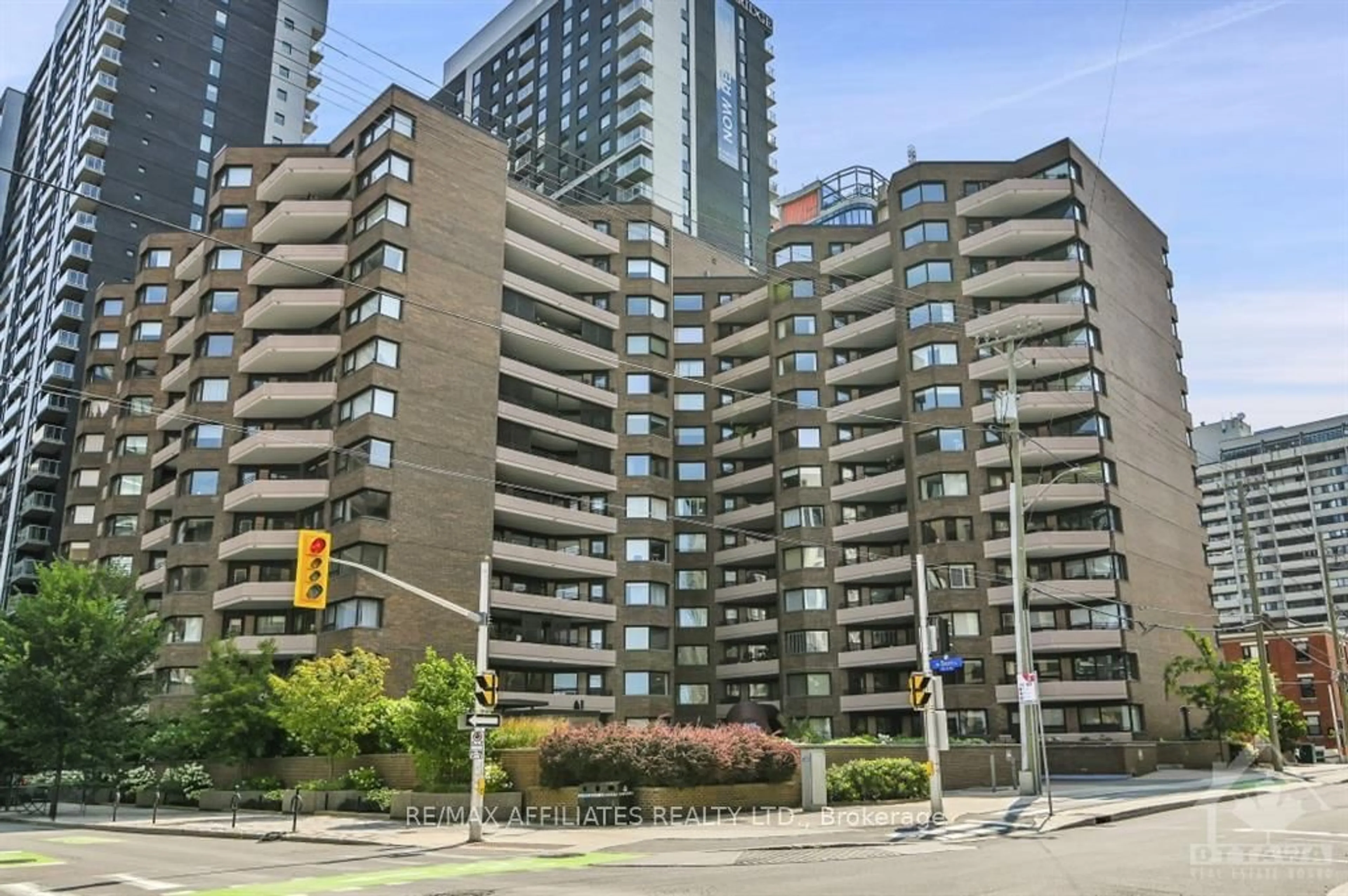 A pic from exterior of the house or condo, the street view for 151 BAY St #808, Ottawa Centre Ontario K1R 7T2