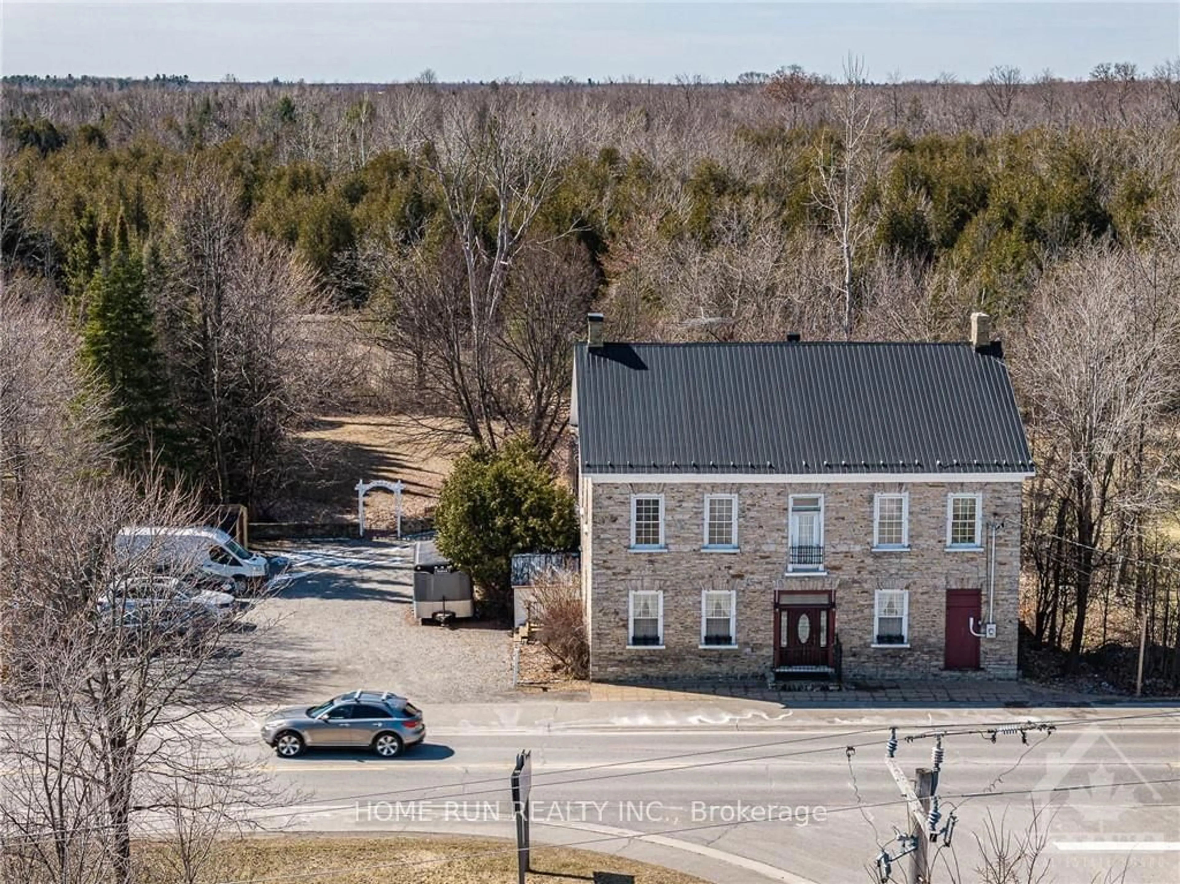 A pic from exterior of the house or condo, the street view for 9619 HWY 15 Rd, Beckwith Ontario K7A 4S7