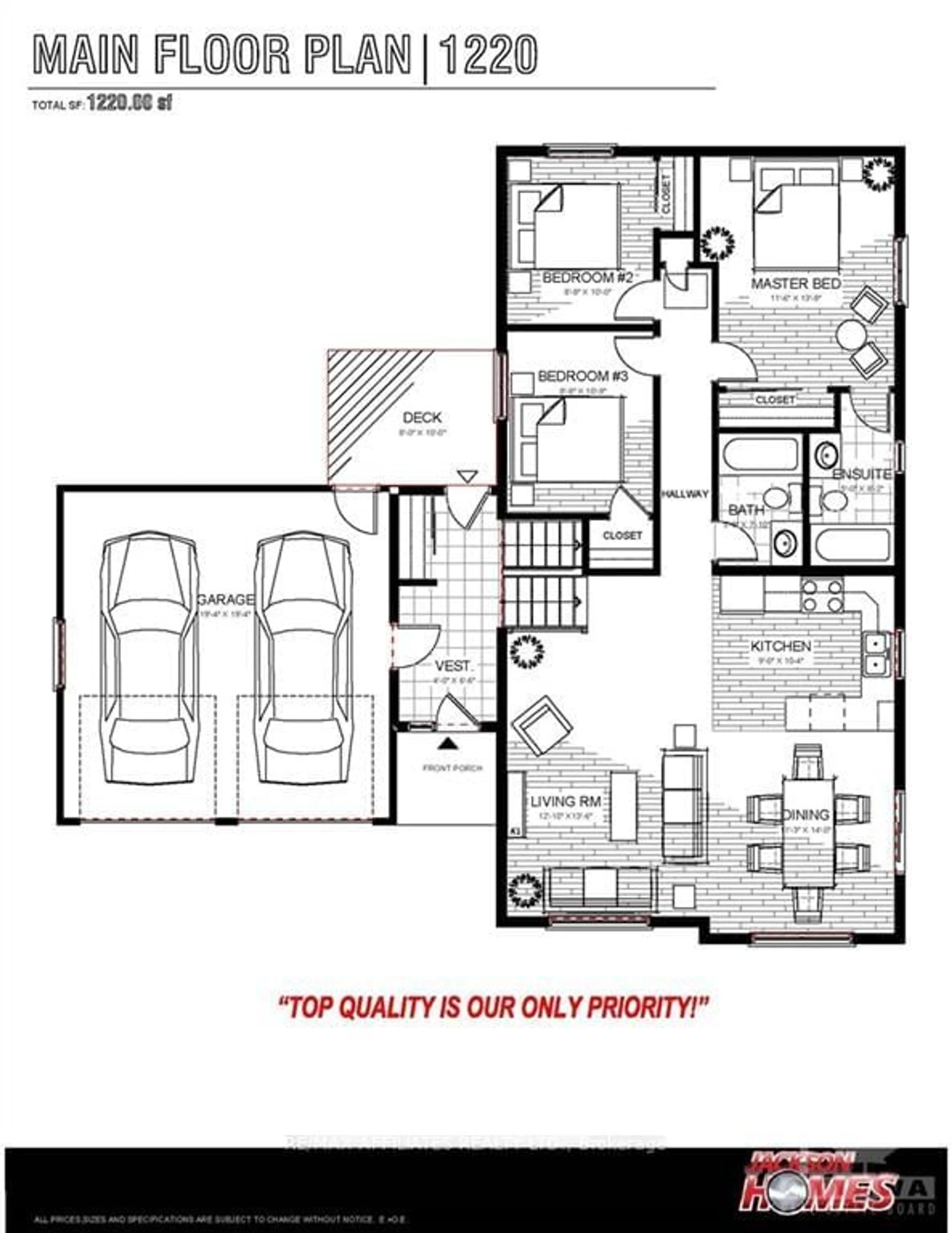 Floor plan for Lot 9 KING CREEK Rd, Beckwith Ontario K0A 1B0