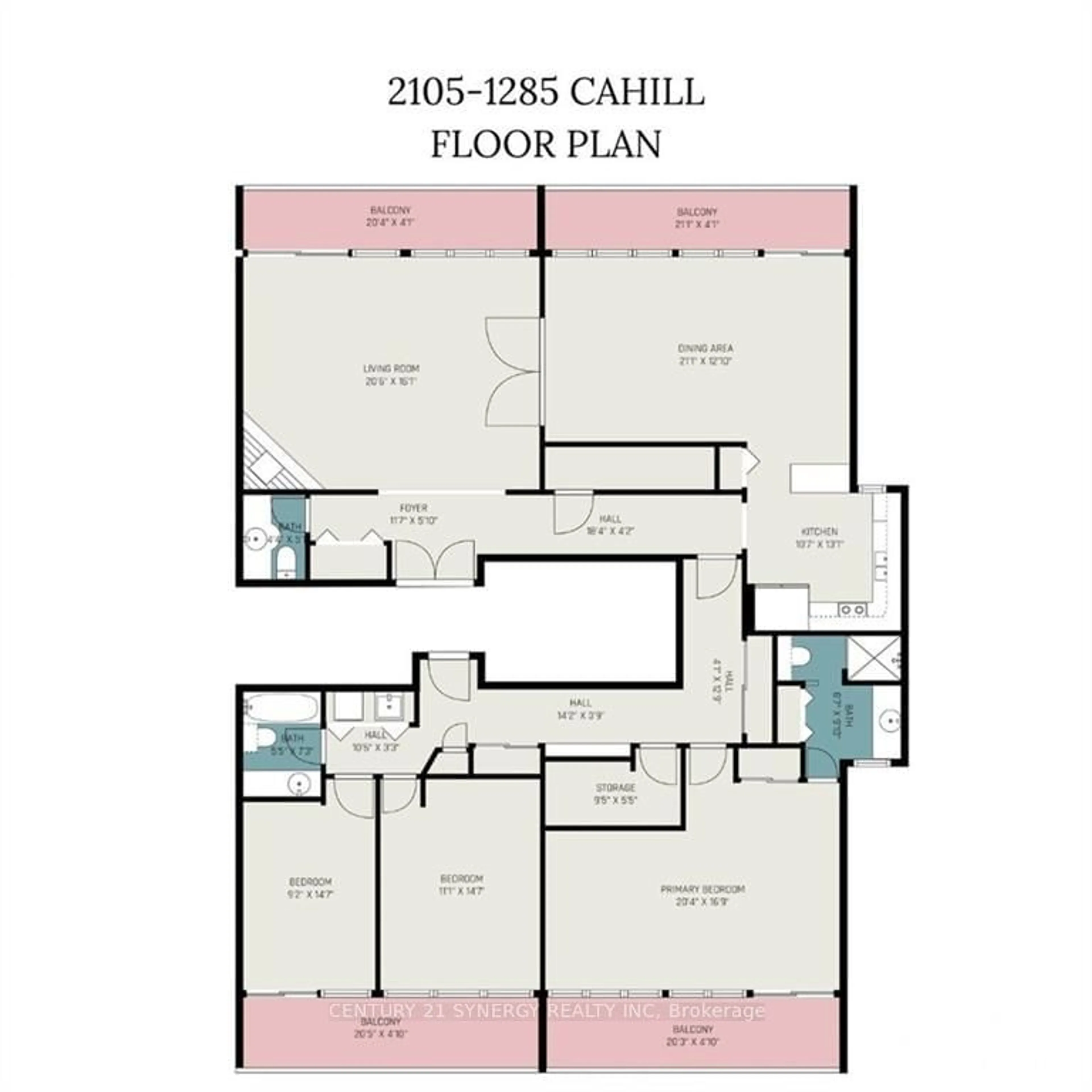 Floor plan for 1285 CAHILL Dr #2105, Hunt Club - South Keys and Area Ontario K1V 9A7