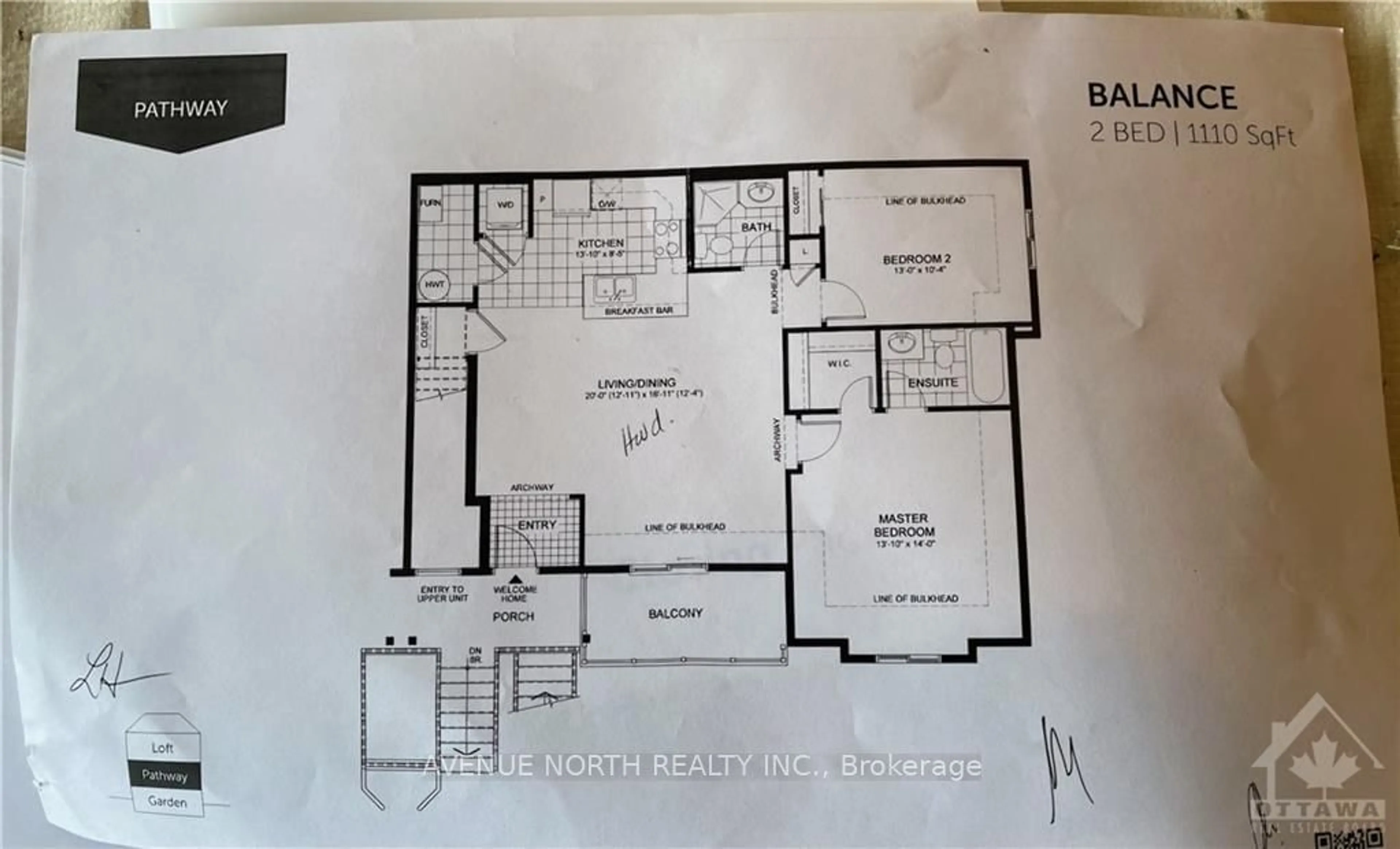 Floor plan for 288 BIG SKY, Leitrim Ontario K1T 0M8