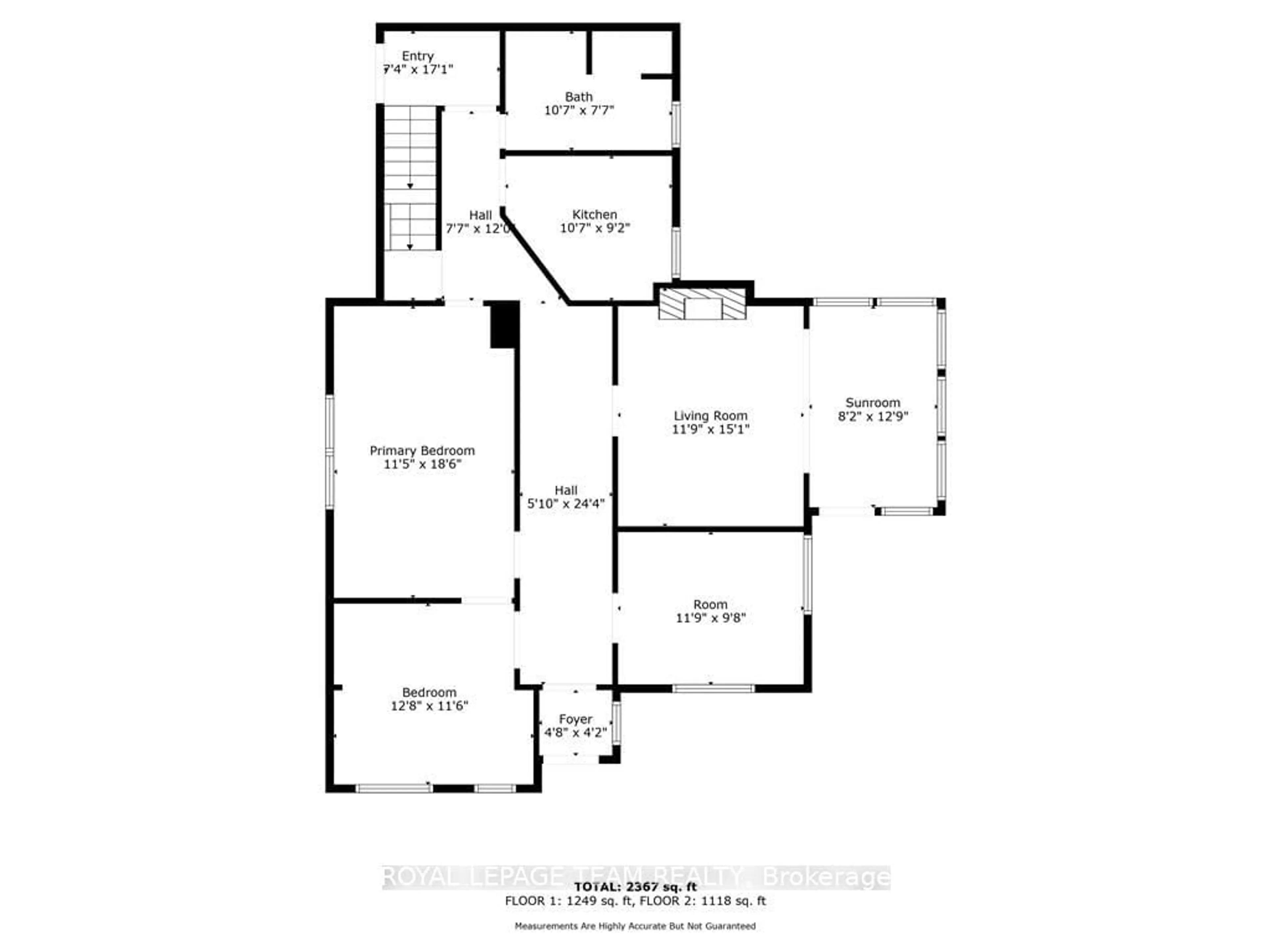 Floor plan for 70 MADAWASKA St, Arnprior Ontario K7S 1R9