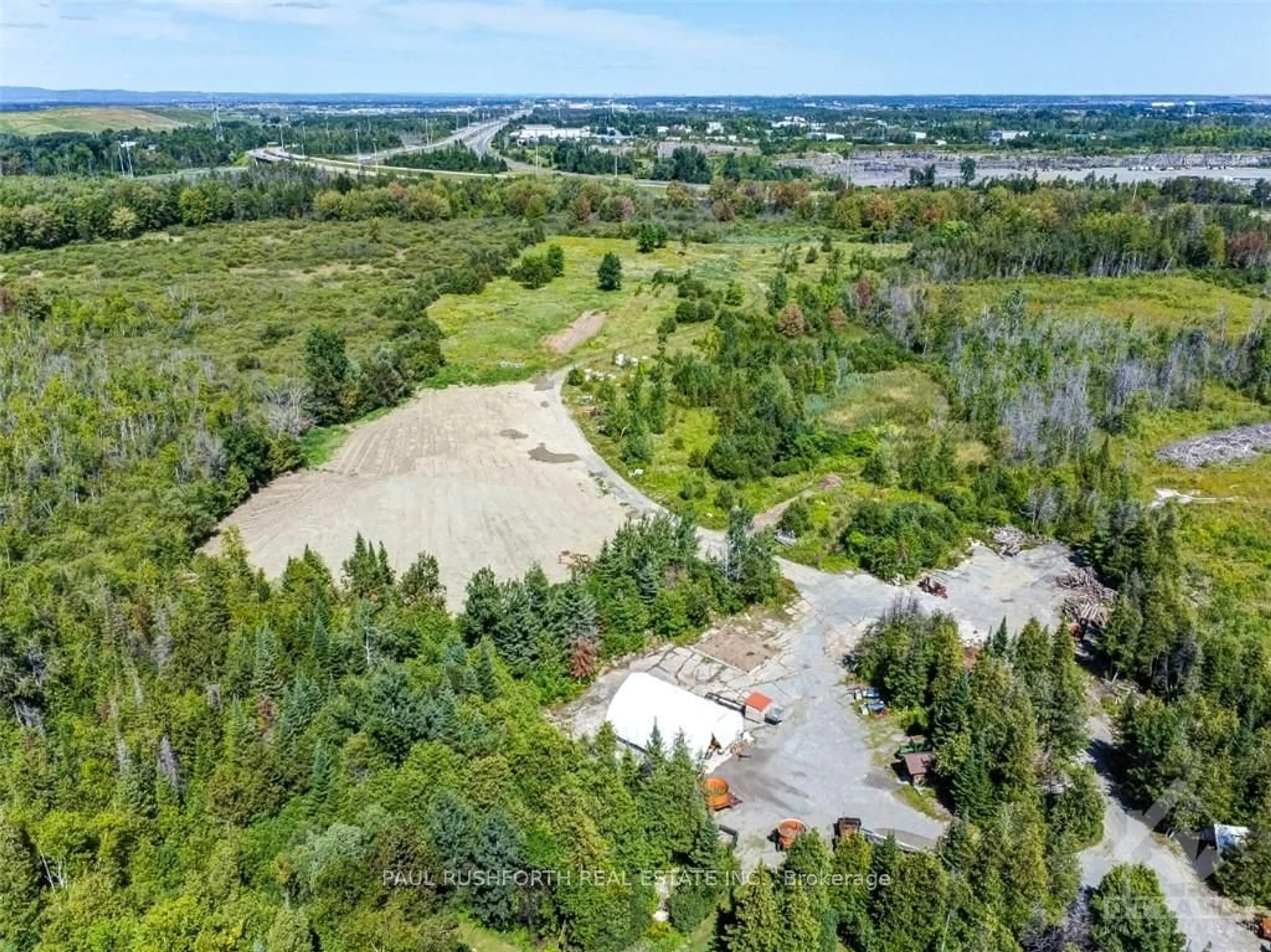 A pic from exterior of the house or condo, the fenced backyard for 312 DAVID MANCHESTER Rd, Carp - Huntley Ward Ontario K0A 1L0