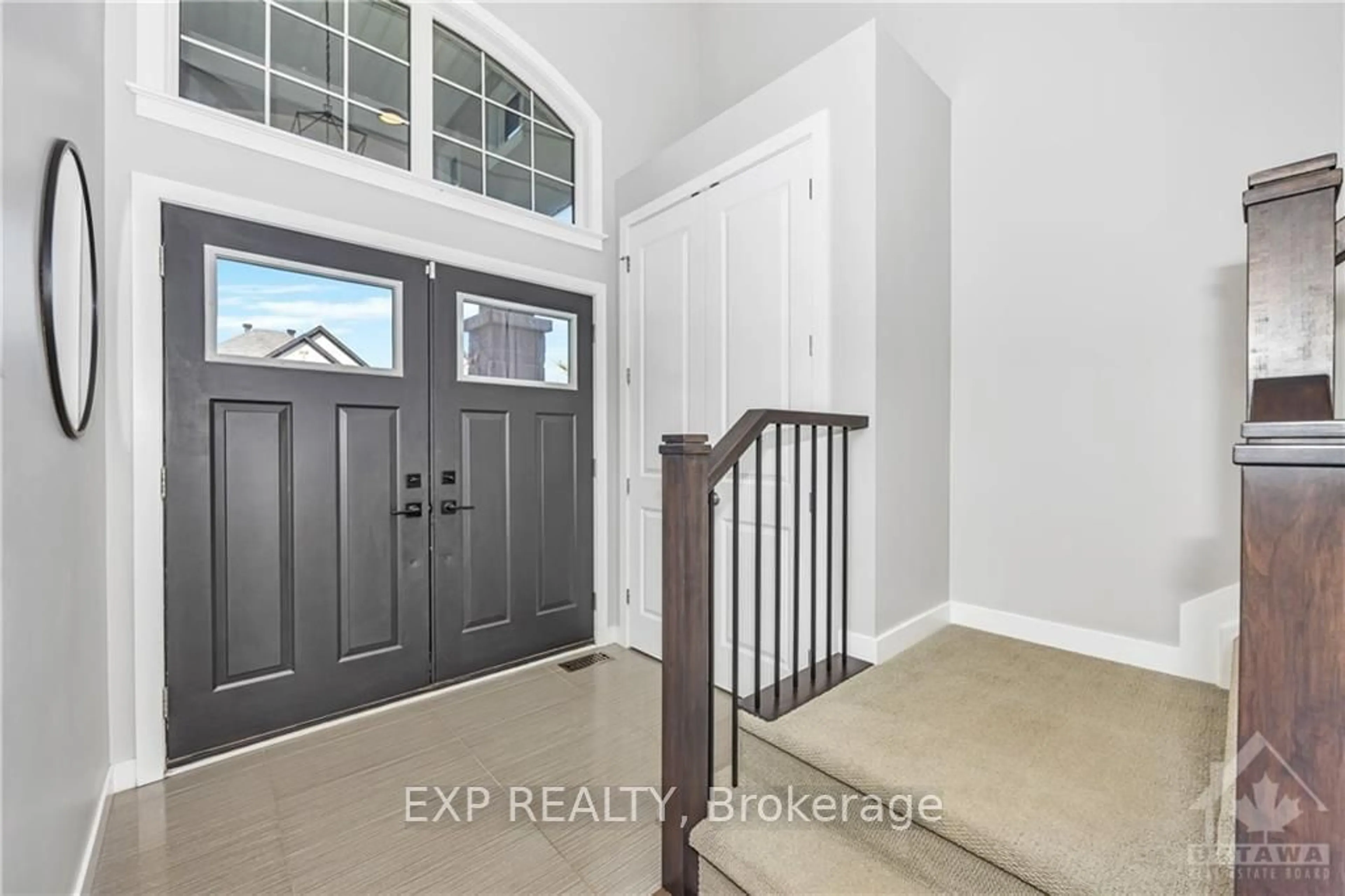 Indoor entryway, wood floors for 404 CAVESSON St, Kanata Ontario K2V 0A8