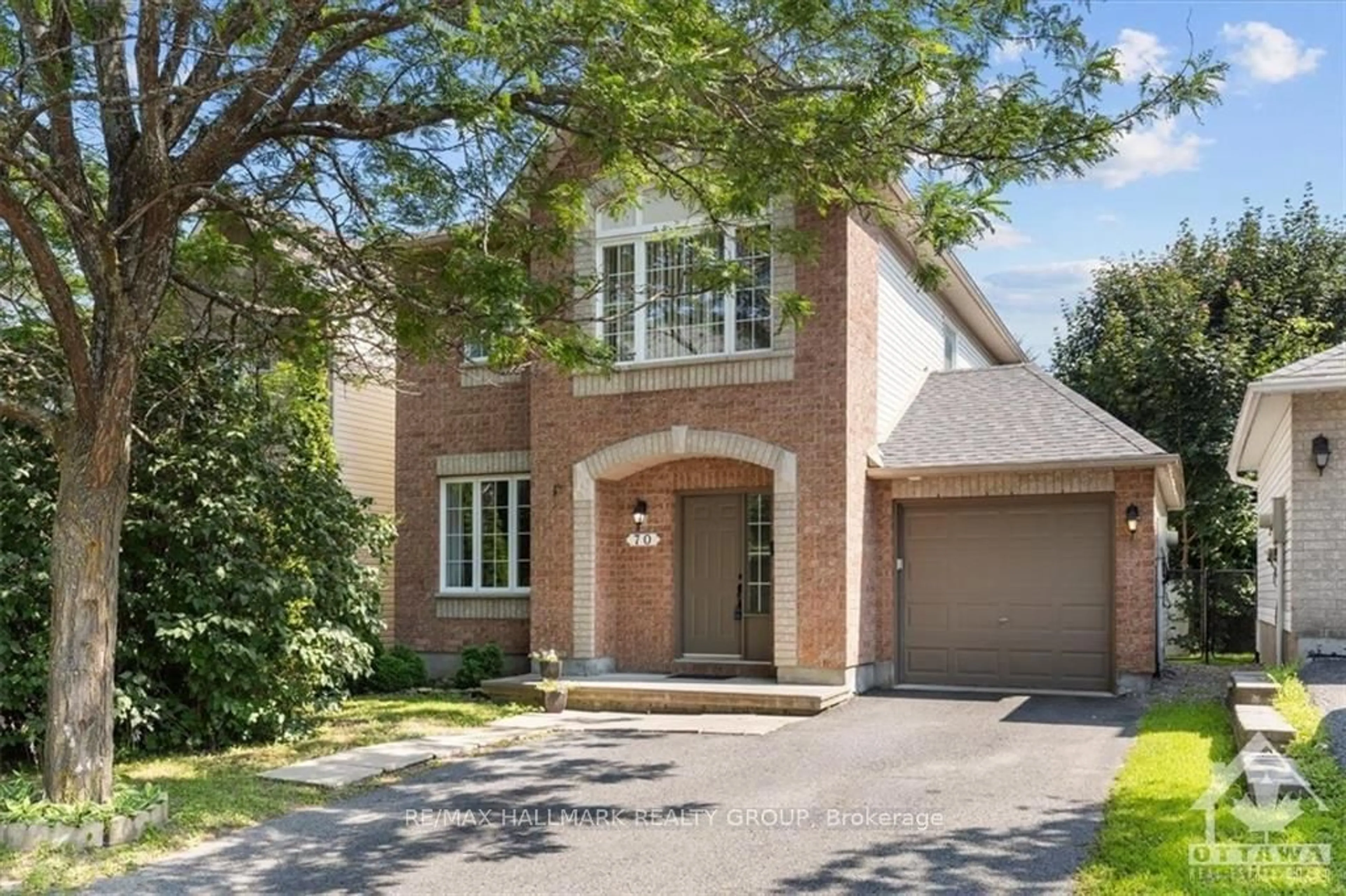 Home with brick exterior material for 70 MERSEY Dr, Kanata Ontario K2K 3A6