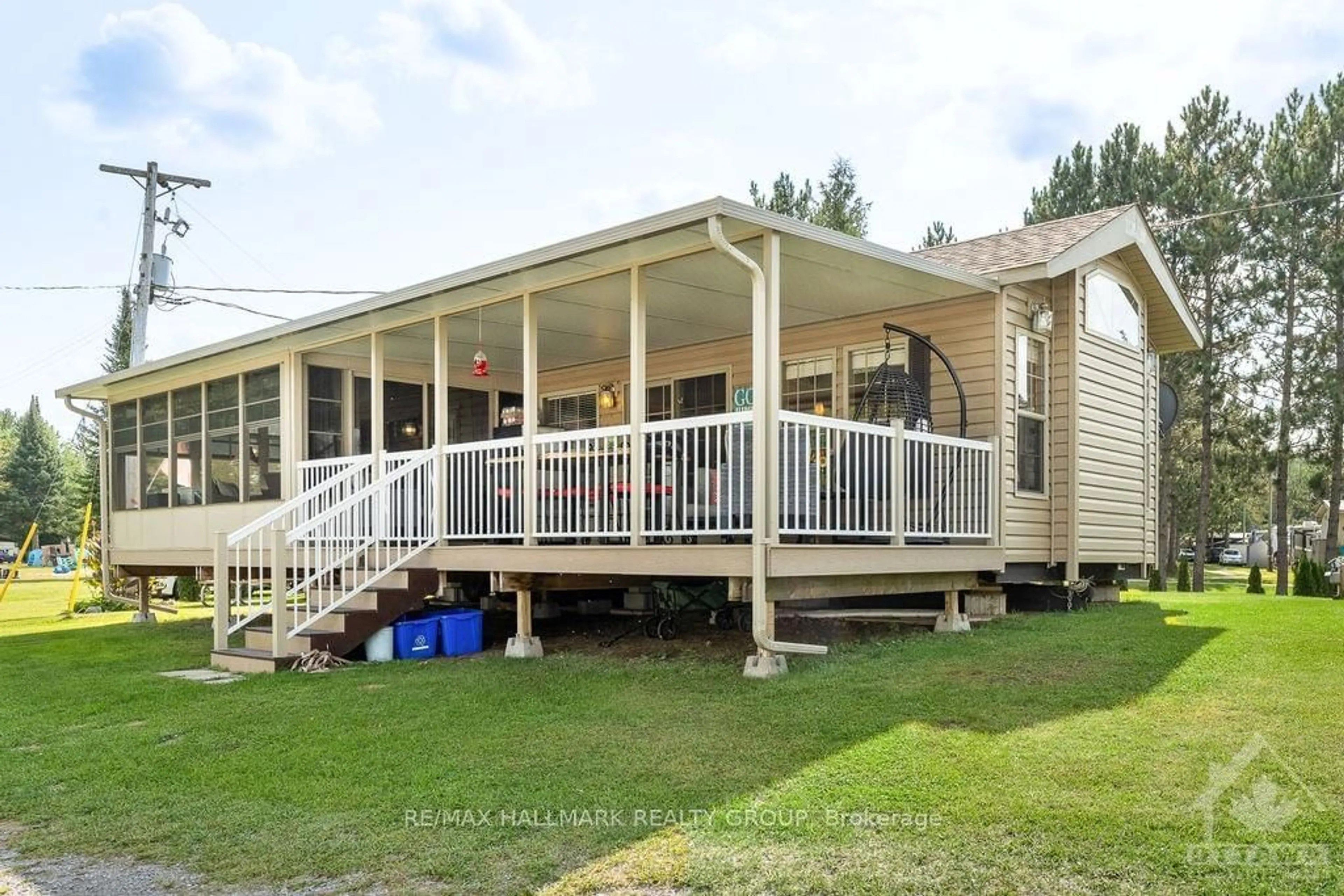 Frontside or backside of a home, cottage for 276 WHITE CEDARS Rd, Bonnechere Valley Ontario K0J 1T0