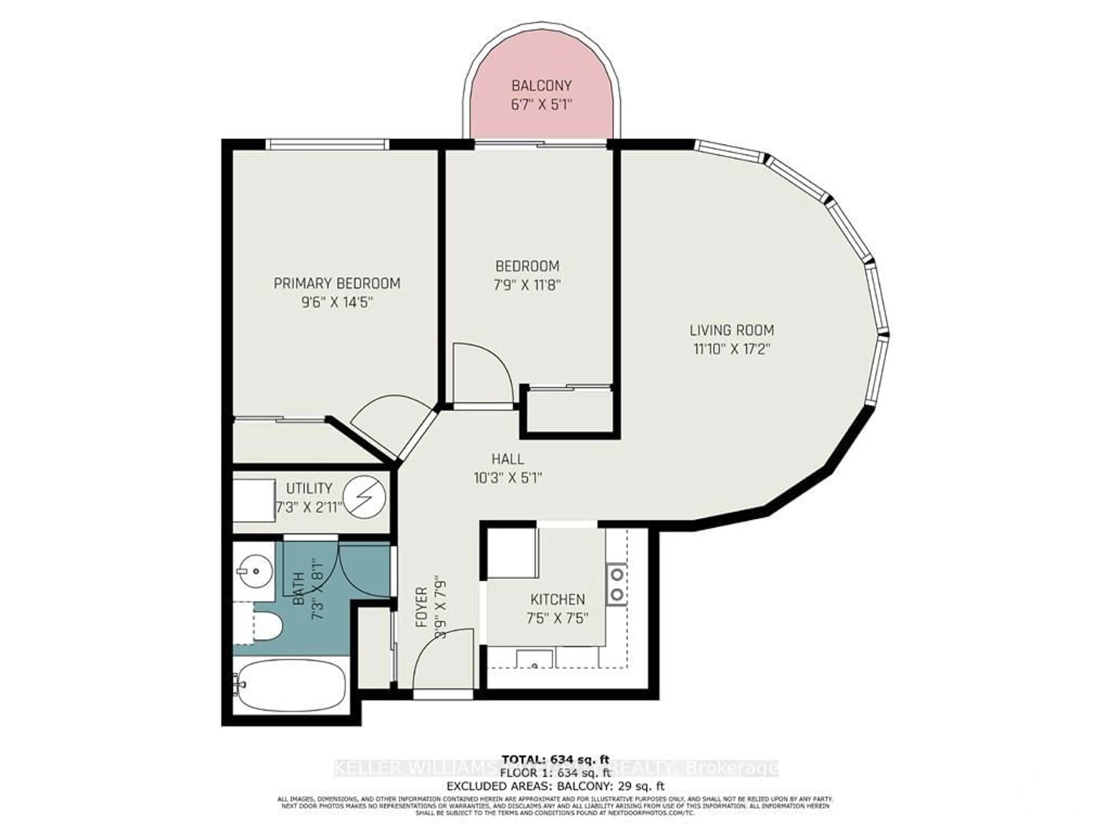 Floor plan for 1440 HERON Rd #508, Hunt Club - South Keys and Area Ontario K1V 0X2