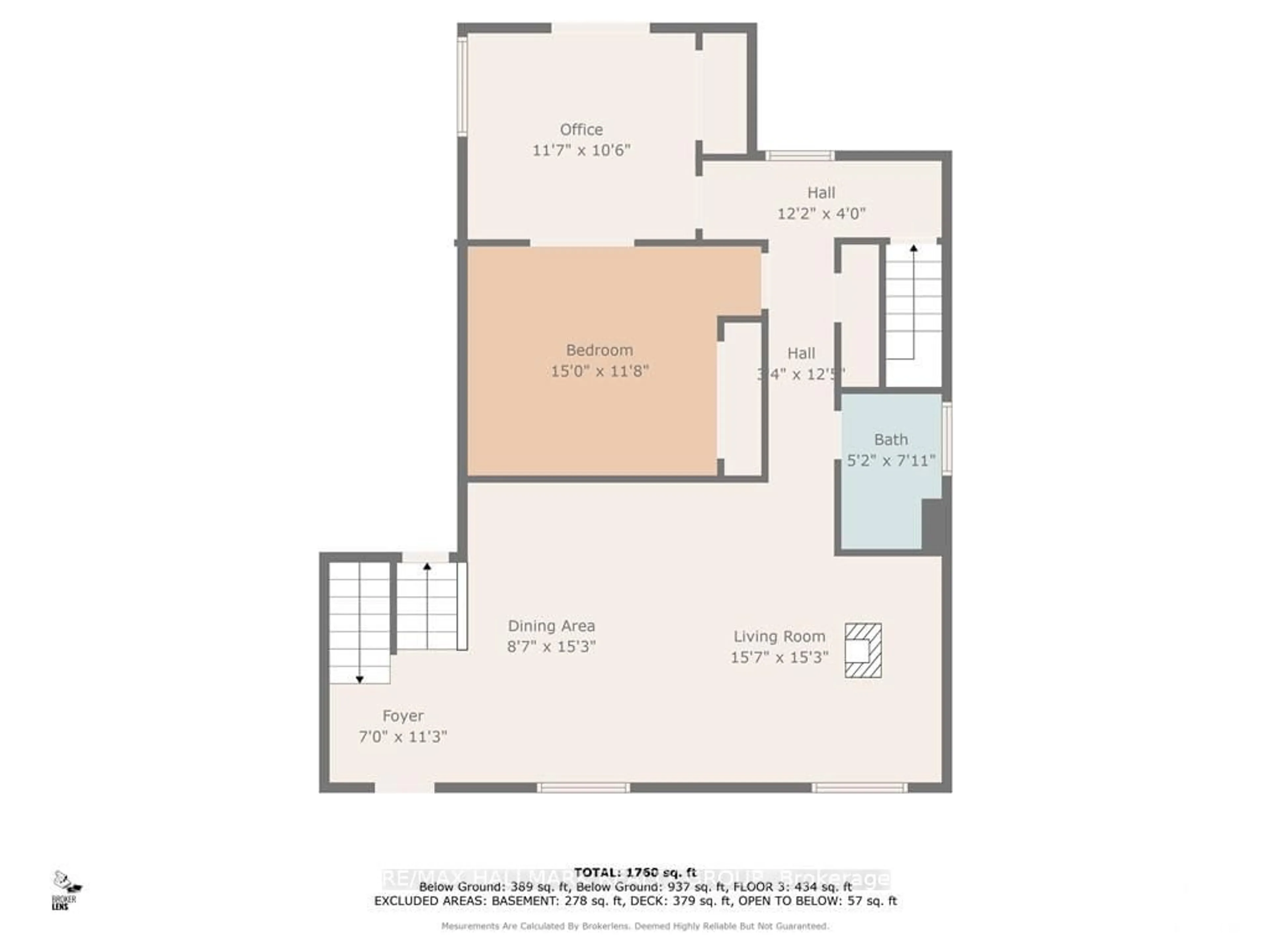 Floor plan for 3838 KENYON DAM Rd, North Glengarry Ontario K0C 1A0