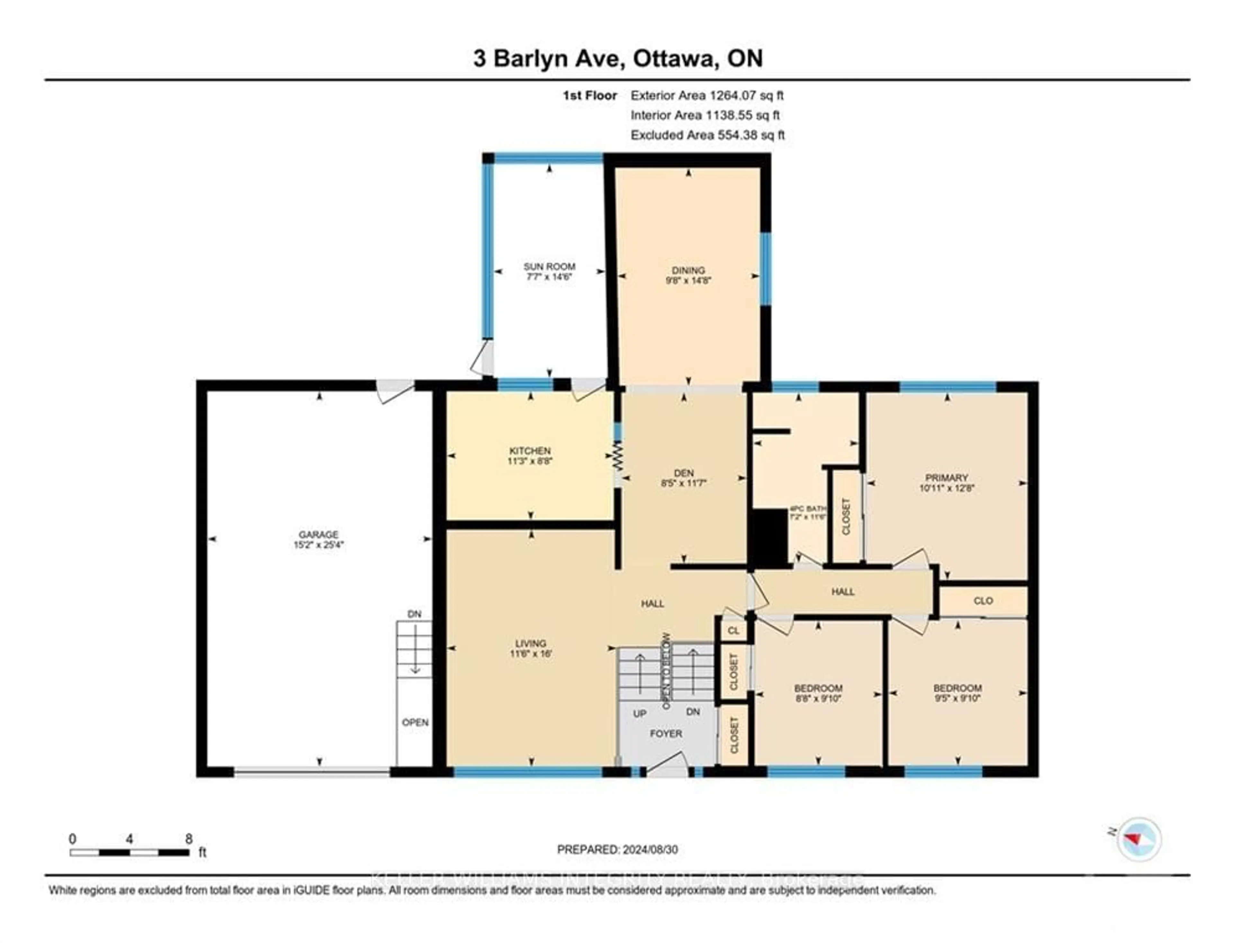 Floor plan for 3 BARLYN Ave, Cityview - Parkwoods Hills - Rideau Shore Ontario K2E 5C9