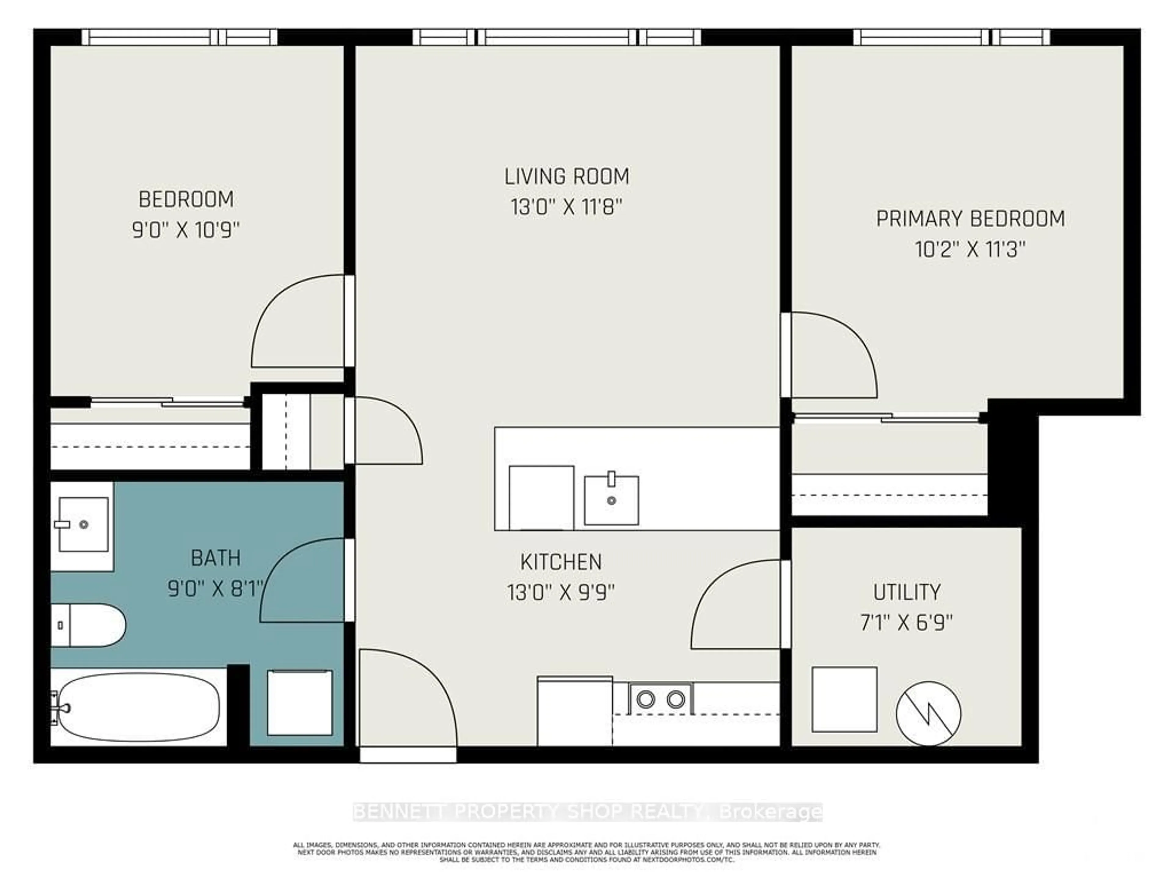 Floor plan for 315 TERRAVITA #308, Hunt Club - Windsor Park Village and Area Ontario K2S 1B9