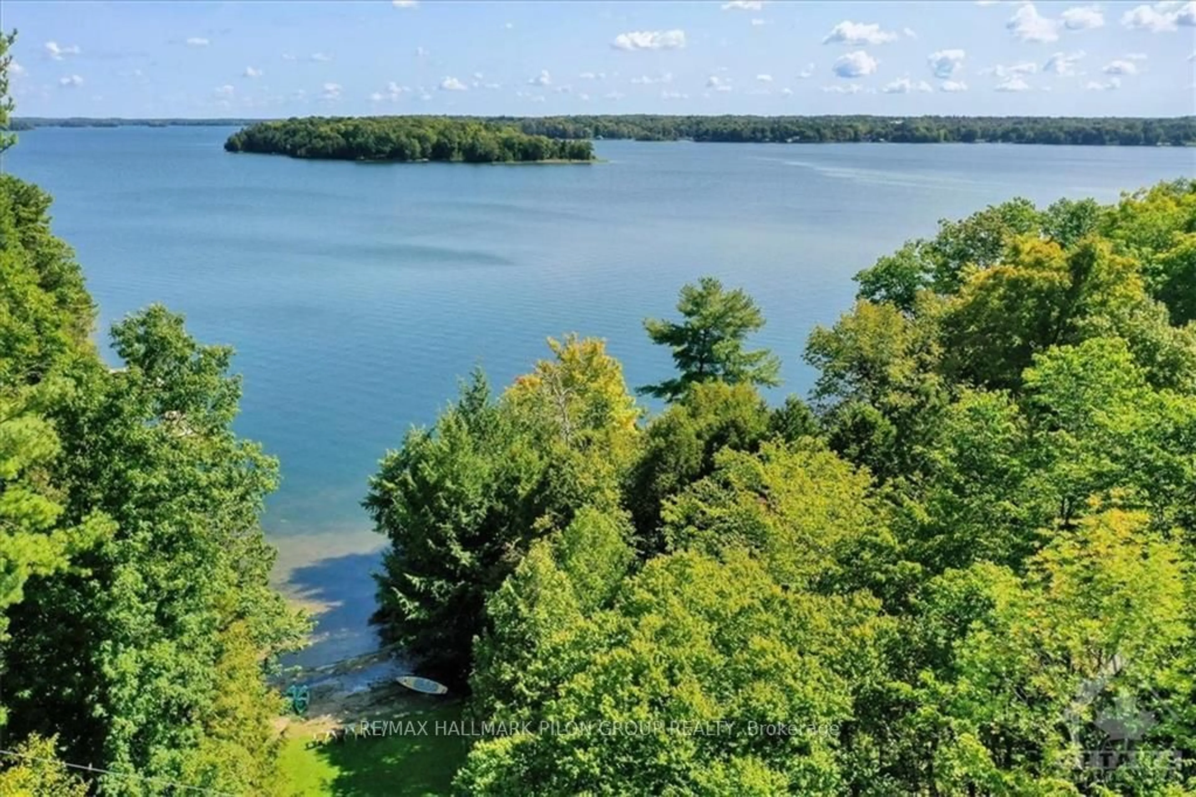 A pic from exterior of the house or condo, the view of lake or river for 1463 BIG RIDEAU NORTH SHORE Rd, Tay Valley Ontario K0G 1V0