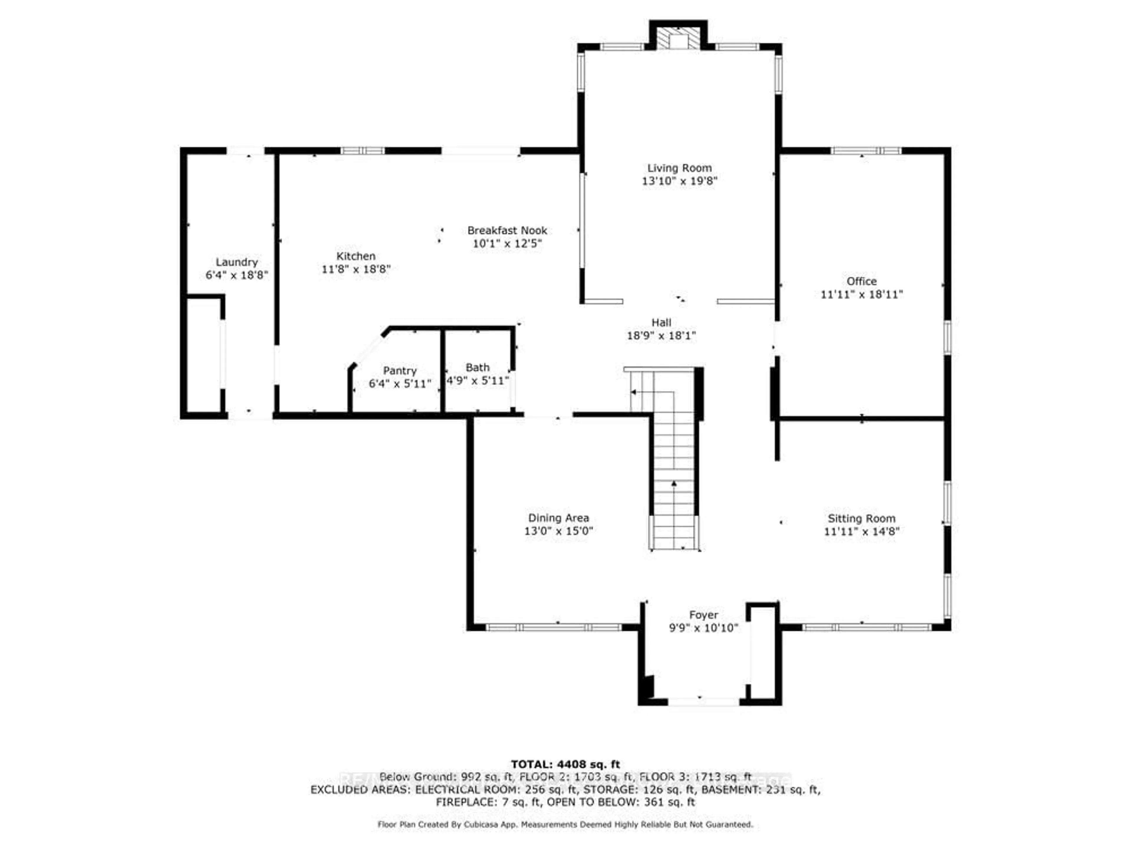 Floor plan for 68 TRADEWINDS Dr, Barrhaven Ontario K2G 6Y8