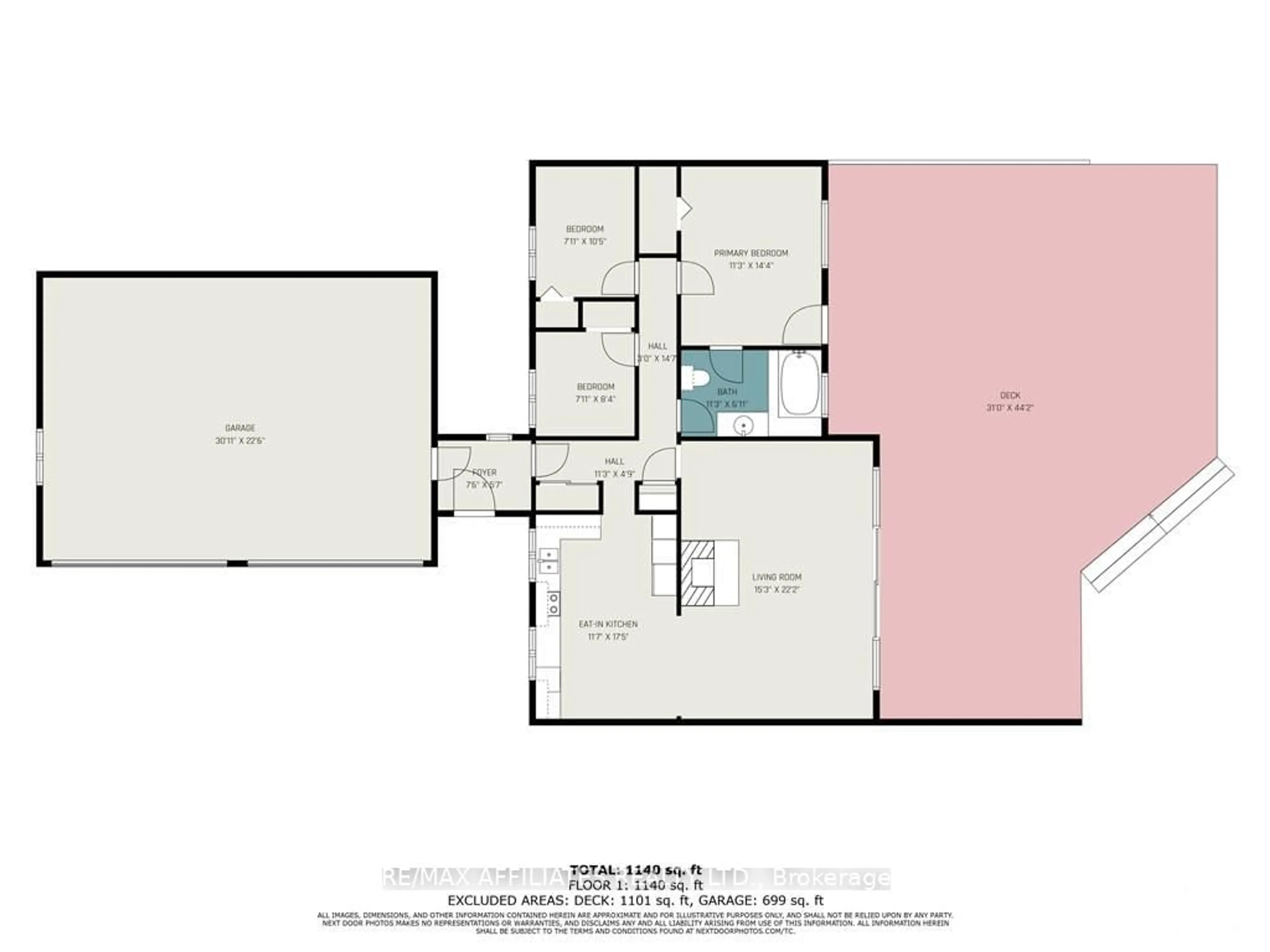 Floor plan for 571 RIDEAU RIVER Rd, Montague Ontario K0G 1N0