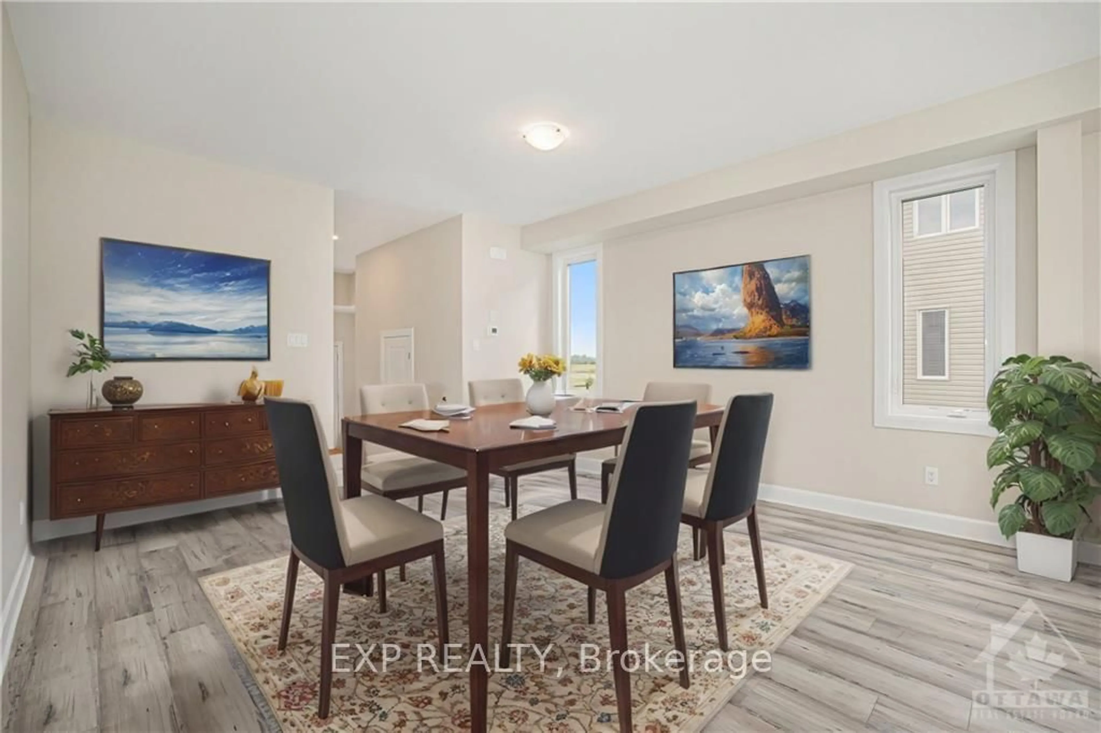 Dining room, wood floors, cottage for 13 CUMMINGS Ave, Carleton Place Ontario K7C 0C4