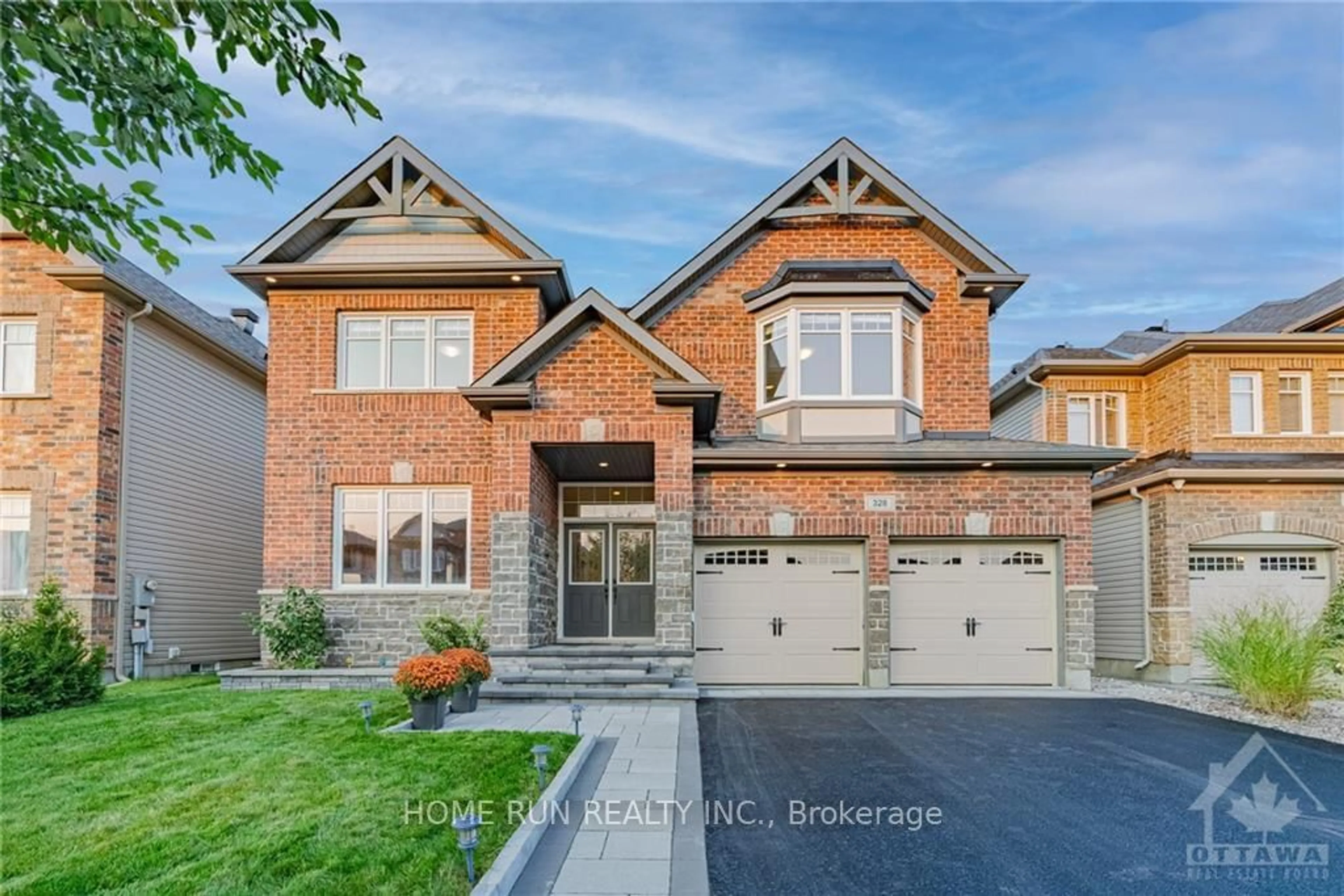 Home with brick exterior material for 328 PERCHERON Way, Kanata Ontario K2V 0B6