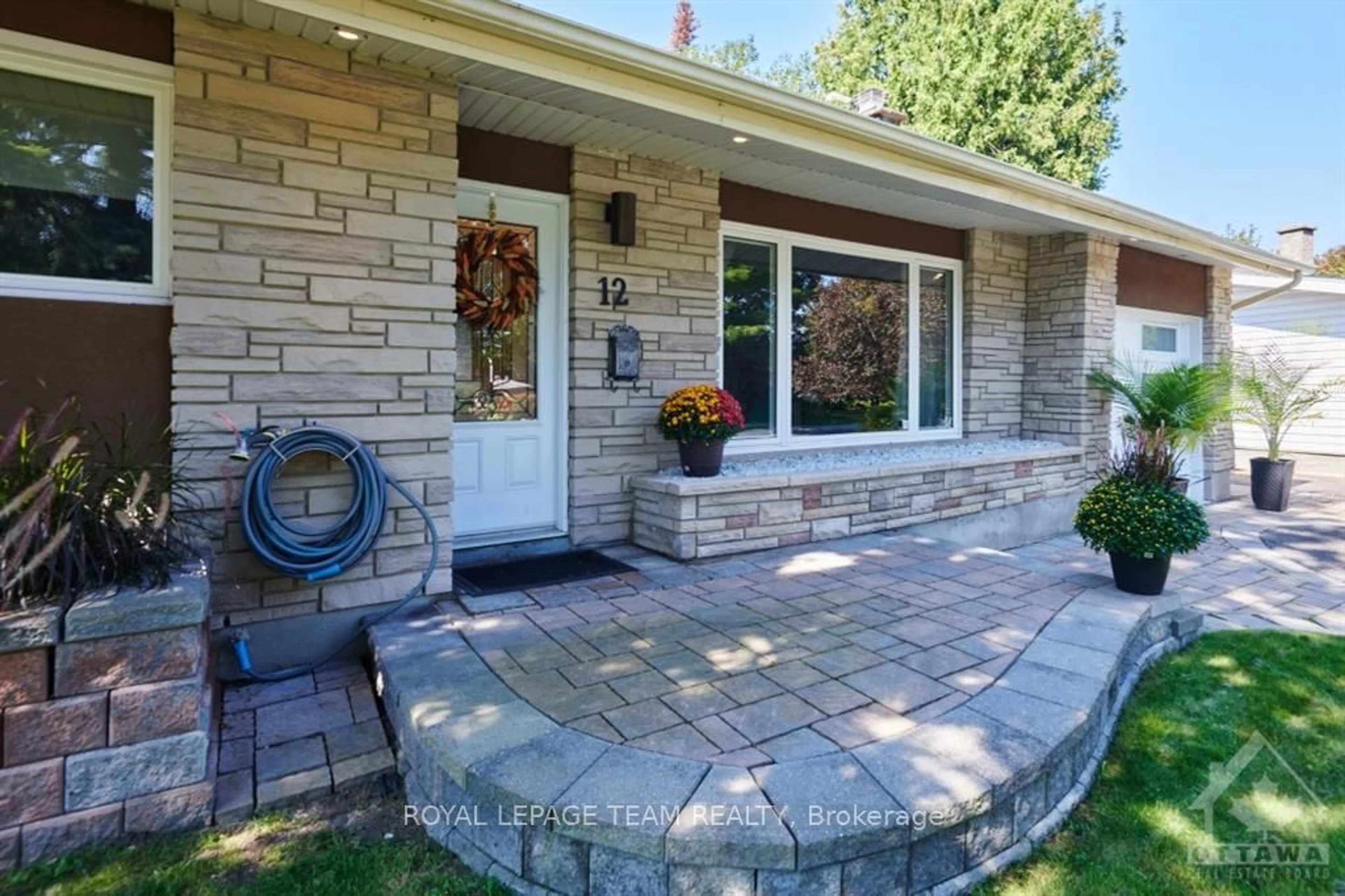 Home with brick exterior material for 12 BEDALE Dr, Crystal Bay - Rocky Point - Bayshore Ontario K2H 5M1