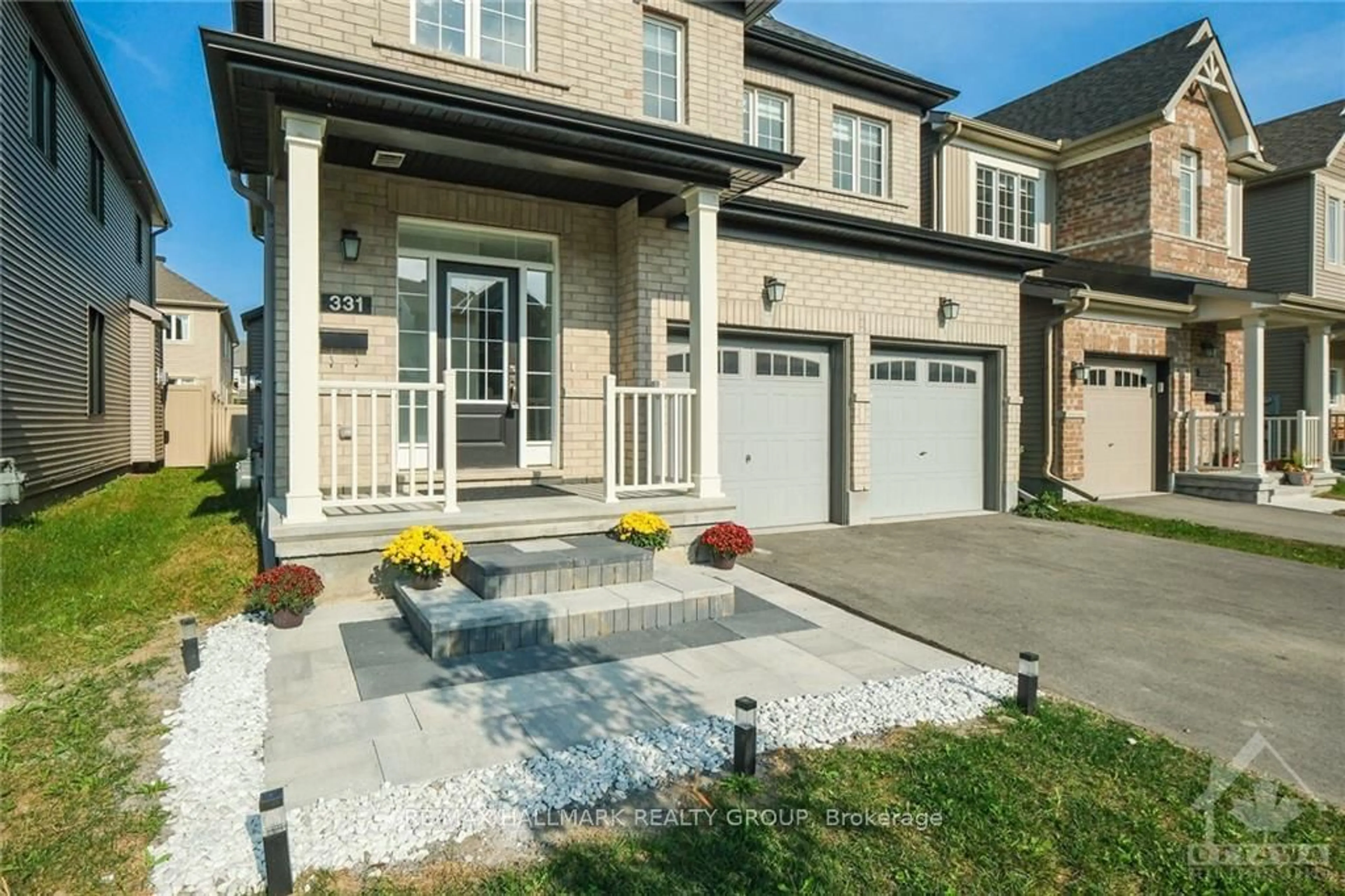 Home with brick exterior material for 331 FINIAL Way, Barrhaven Ontario K2J 6V9