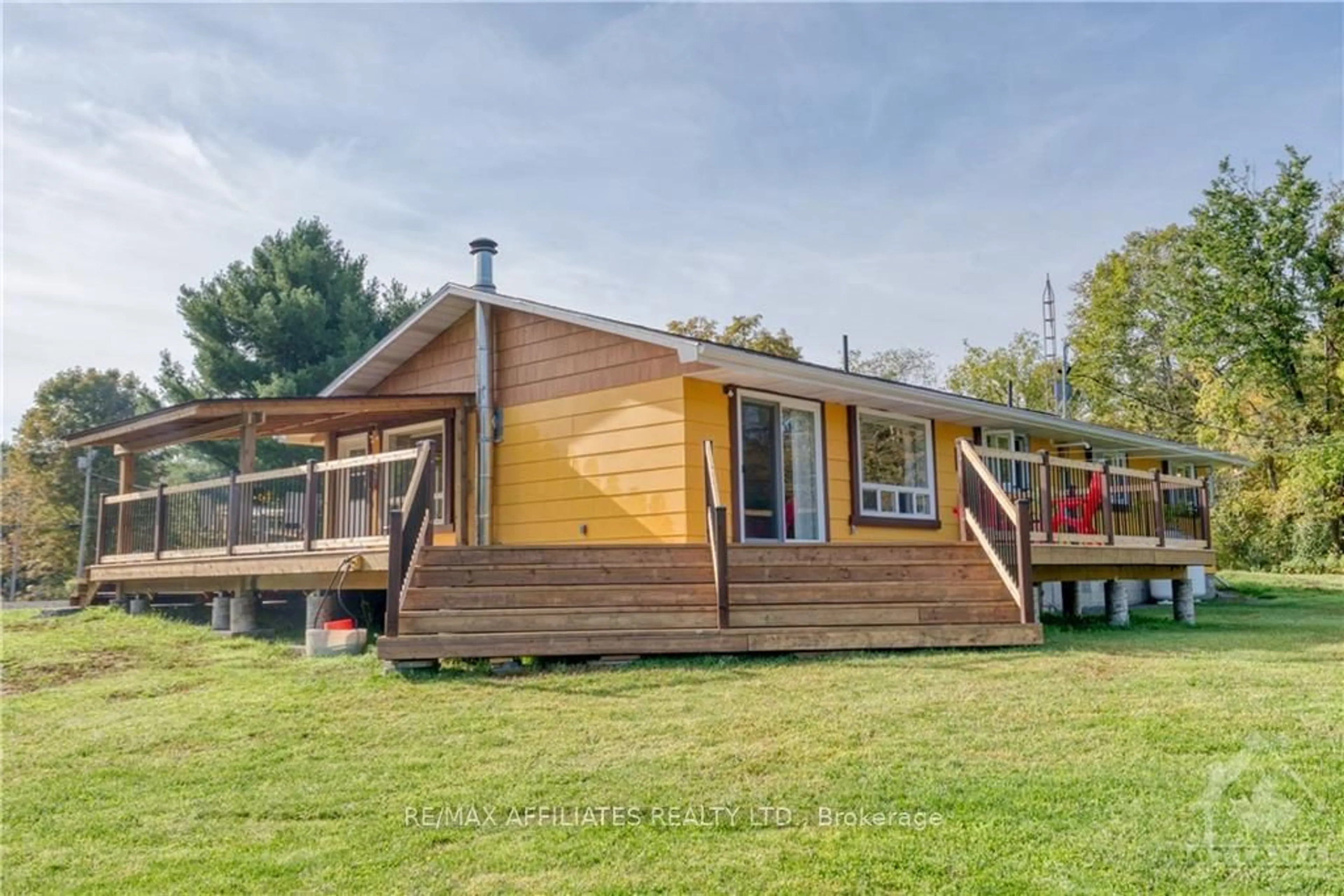 Frontside or backside of a home, cottage for 156 SAND LAKE Rd, Rideau Lakes Ontario K0G 1E0