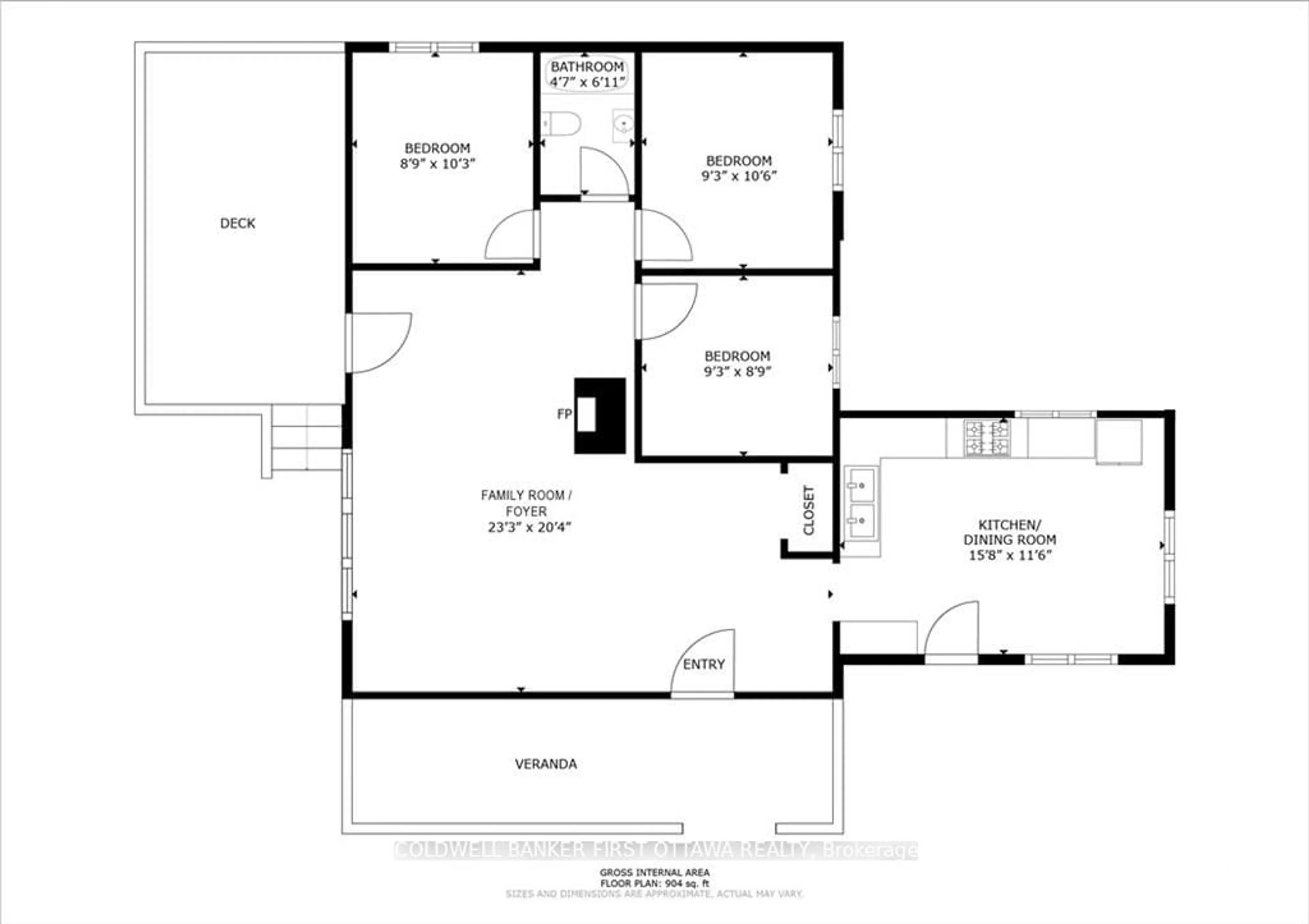 Floor plan for 447 HARDWOOD RIDGE Rd, Lanark Highlands Ontario K0G 1K0