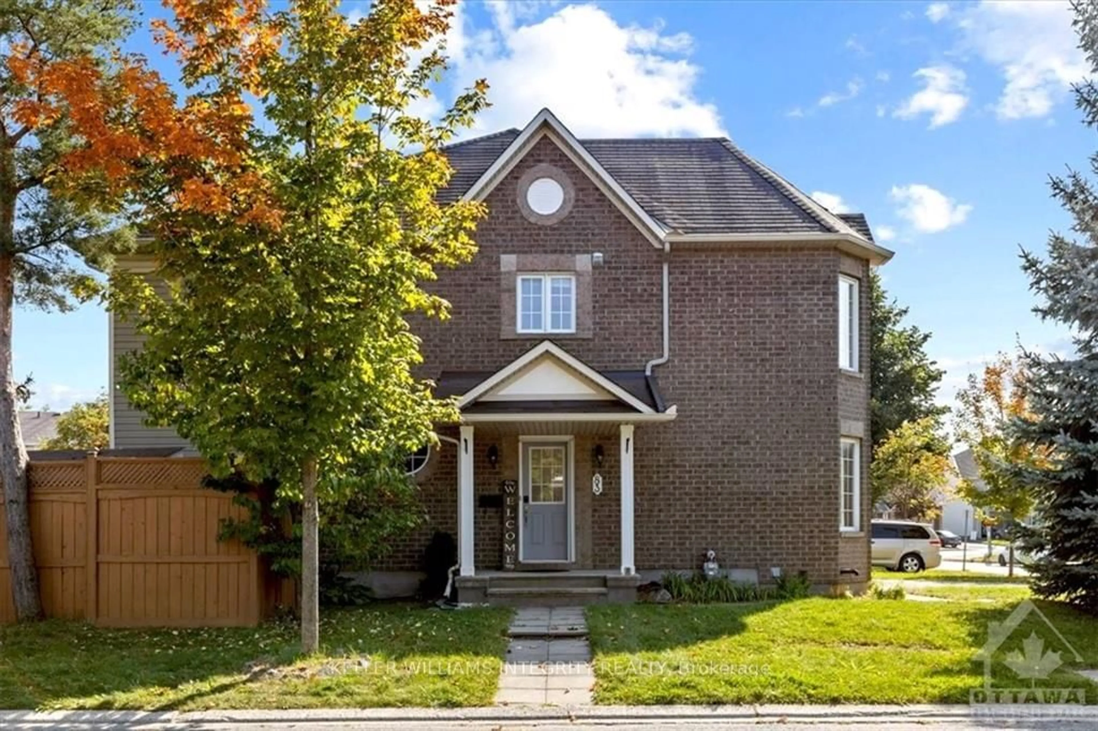 Home with brick exterior material for 83 GROVEHURST Dr, Barrhaven Ontario K2G 6V7