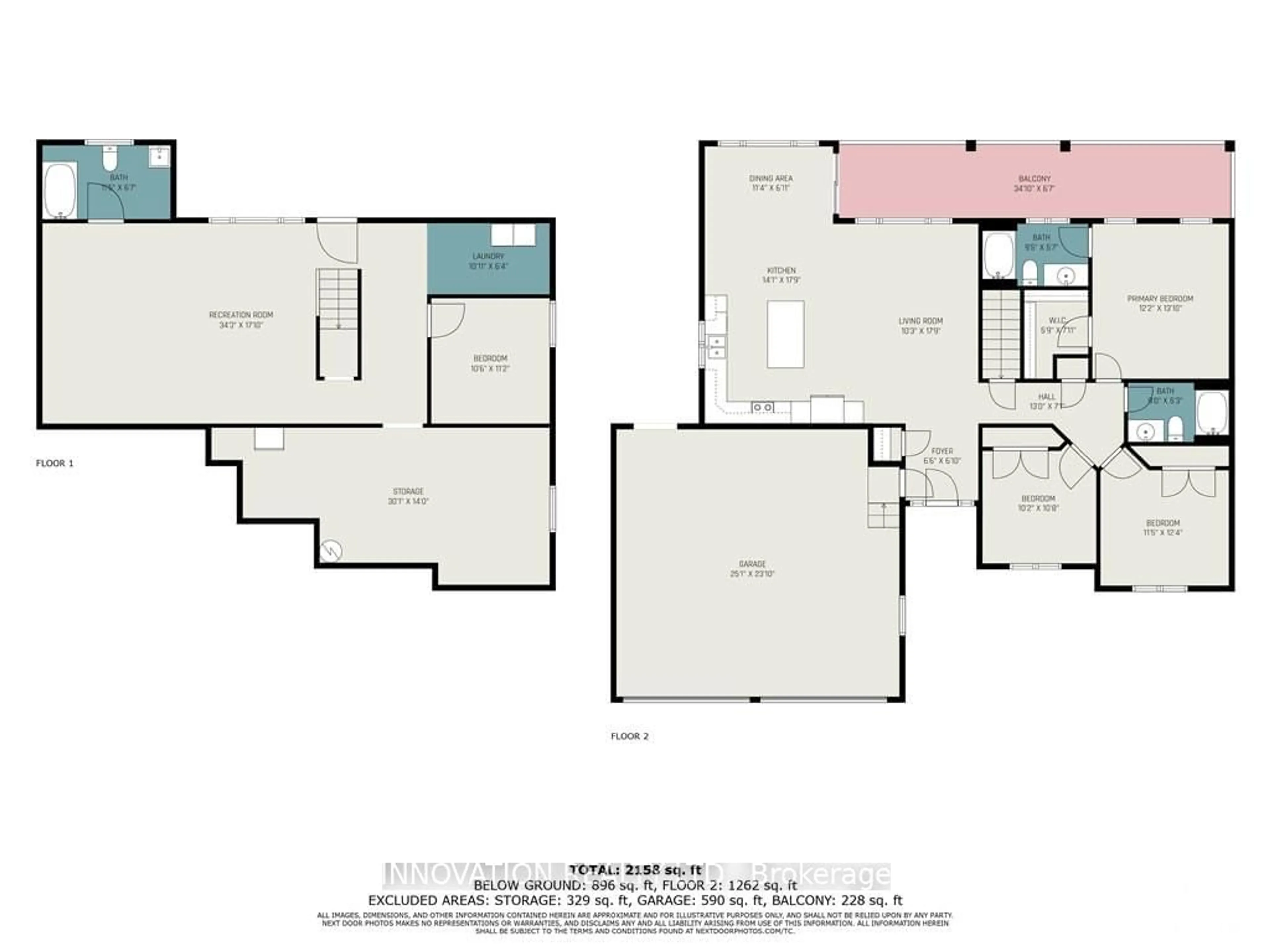 Floor plan for 1523 GARDEN OF EDEN Rd, Horton Ontario K7V 3Z8