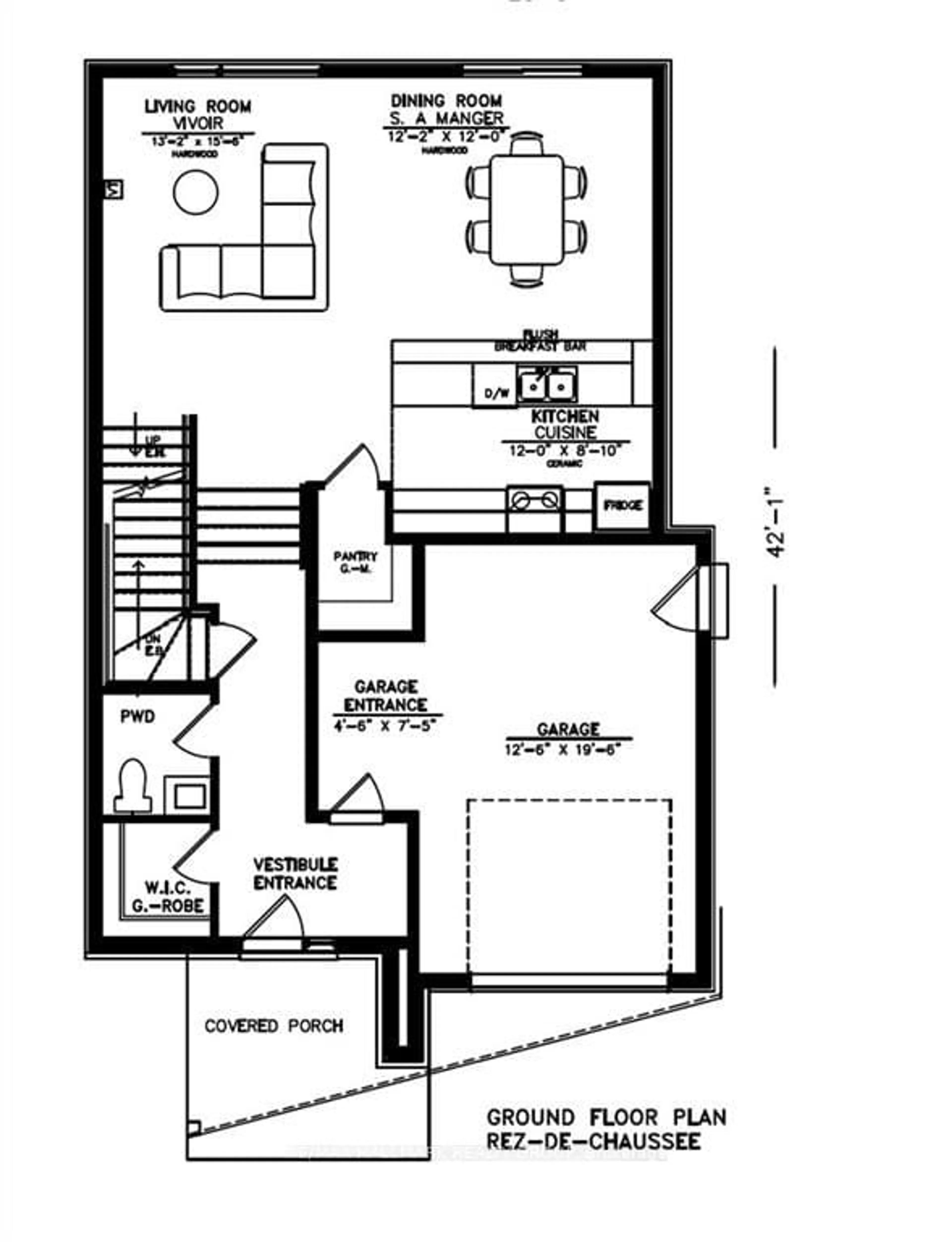 Floor plan for 29 MAYER St, The Nation Ontario K0A 2M0