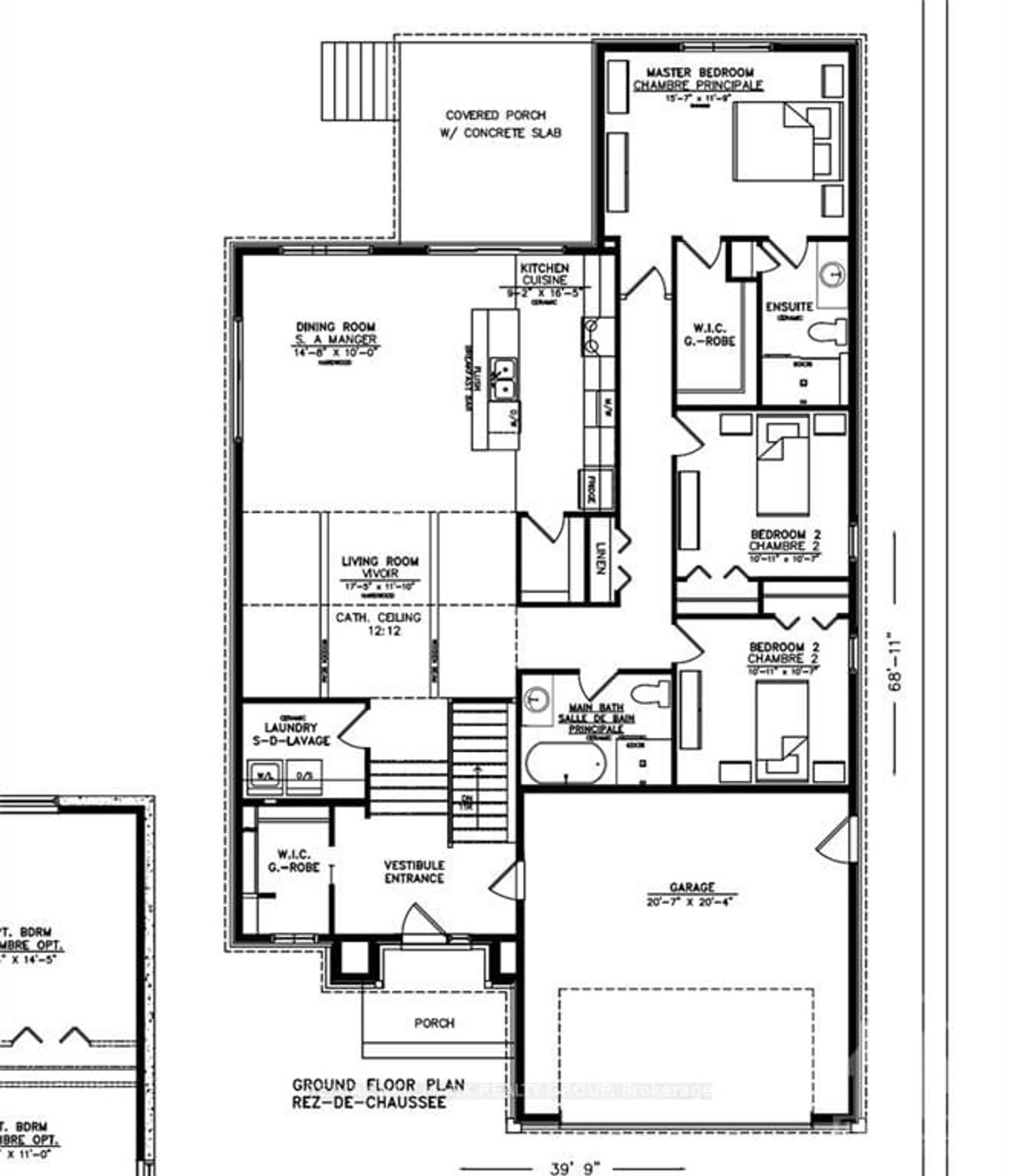 Floor plan for 33 MAYER St, The Nation Ontario K0A 2M0