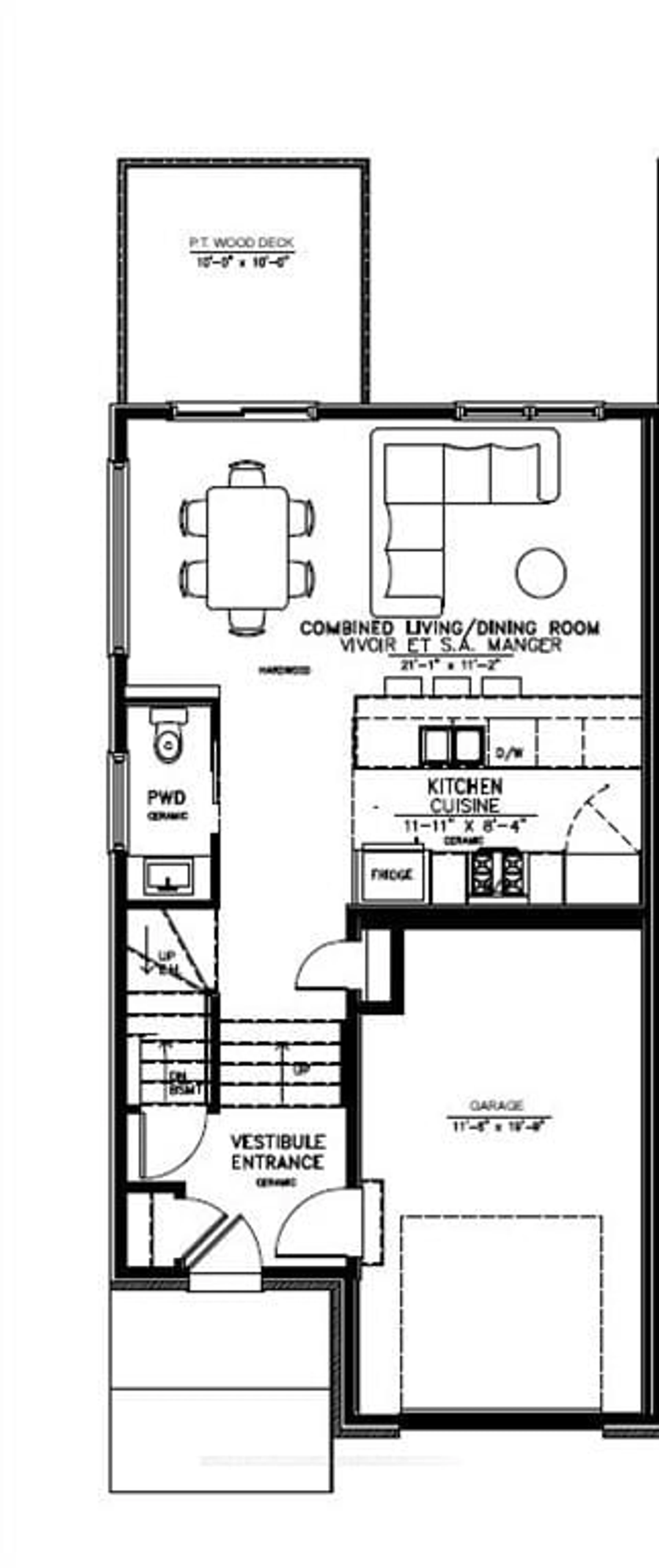 Floor plan for 793 MCKENZIE St, Prescott and Russell Ontario K0A 2M0