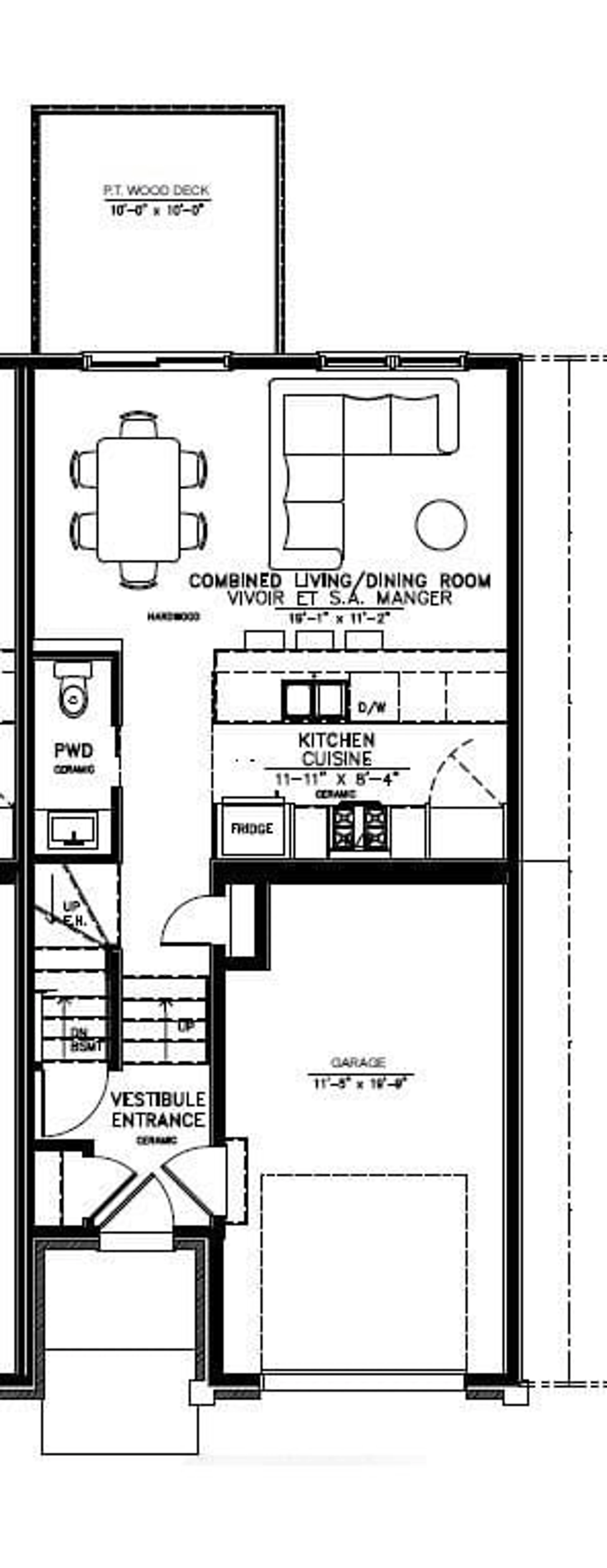 Floor plan for 795 MCKENZIE St, Prescott and Russell Ontario K0A 2M0