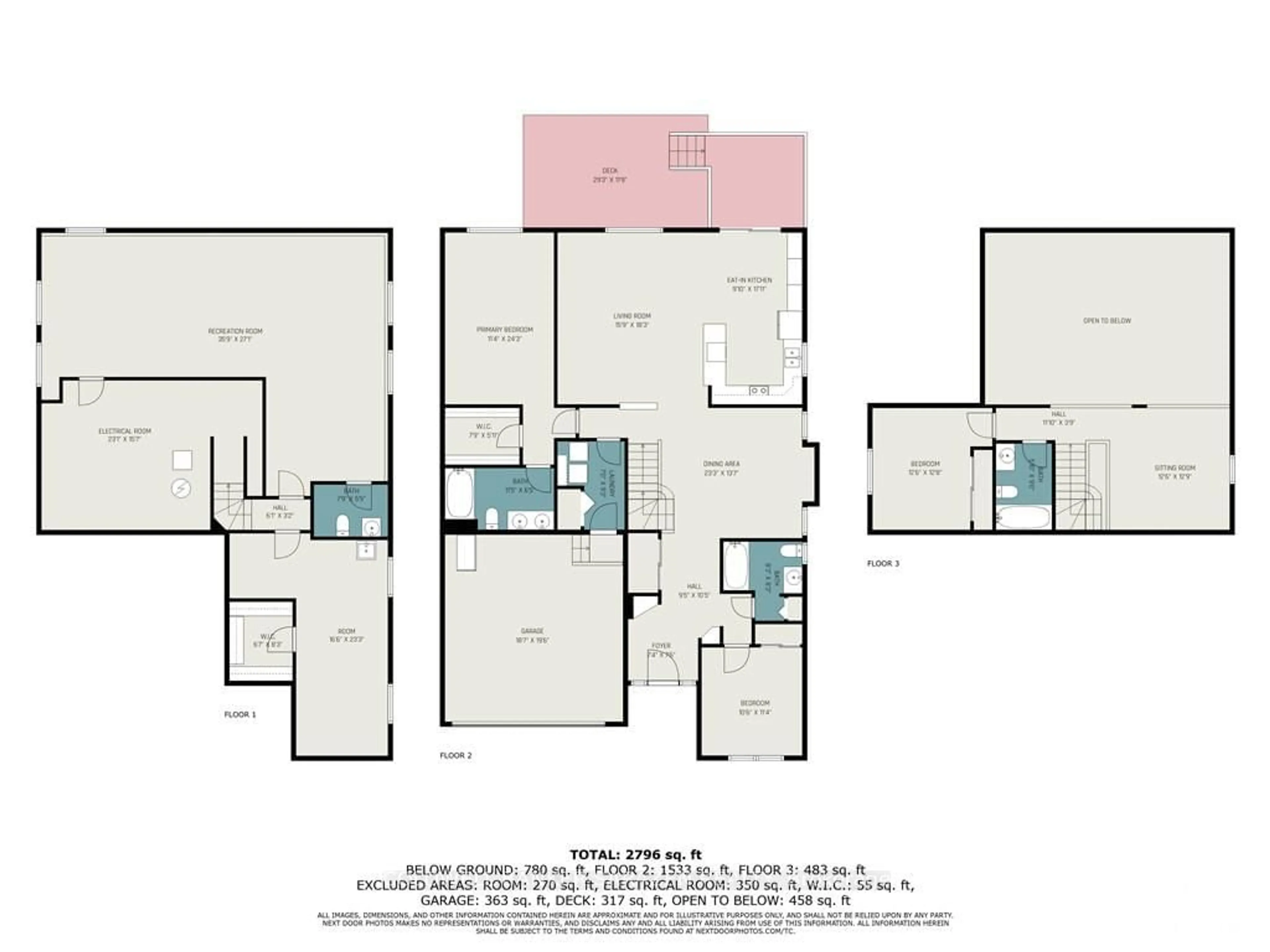 Floor plan for 22 FRIEDAY St, Arnprior Ontario K7S 0A6