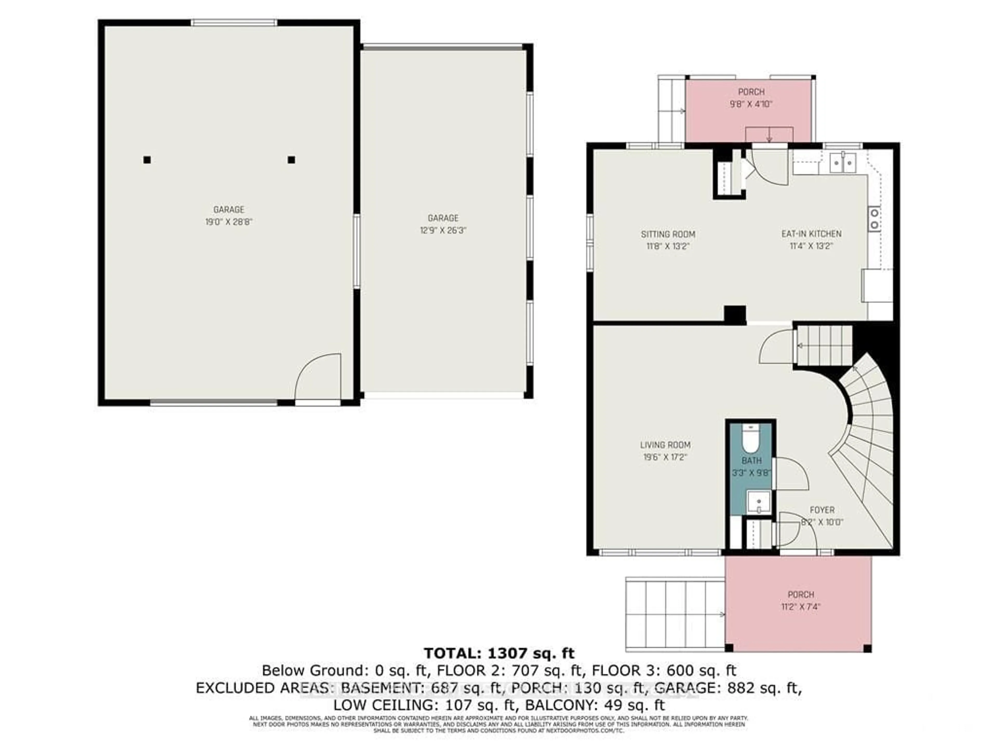 Floor plan for 412 MONTREAL Rd, Vanier and Kingsview Park Ontario K1K 0V4