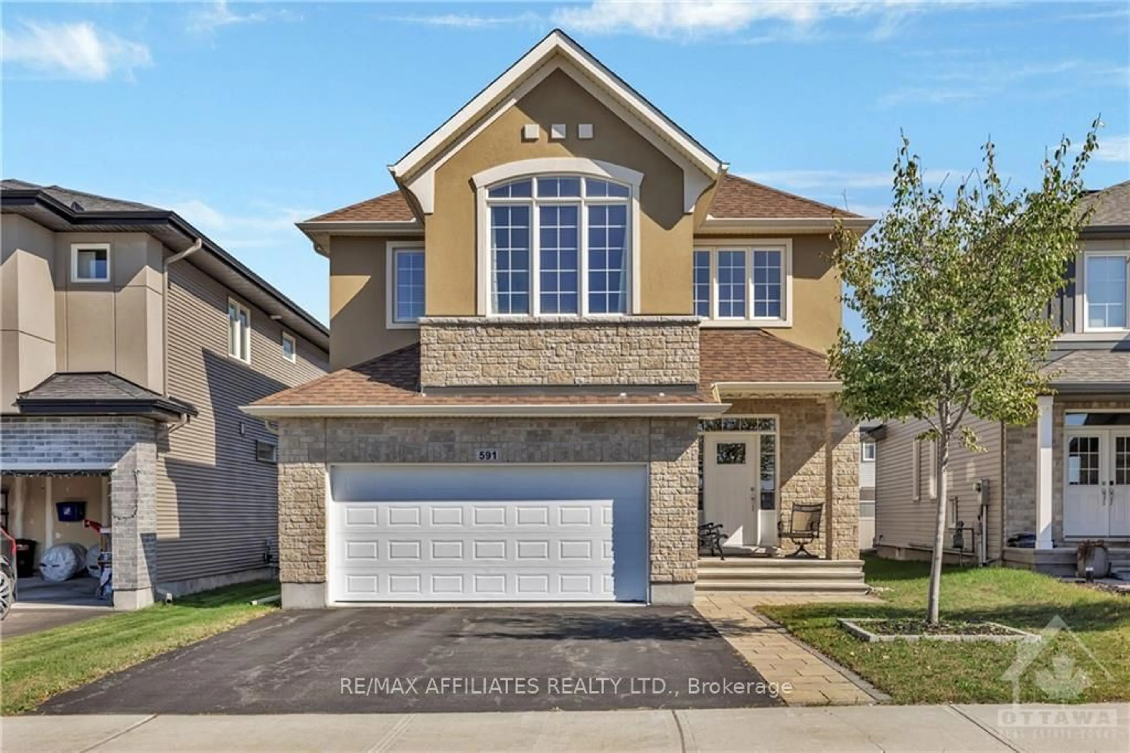 Frontside or backside of a home, the street view for 591 ROUNCEY Rd, Kanata Ontario K2V 0C4