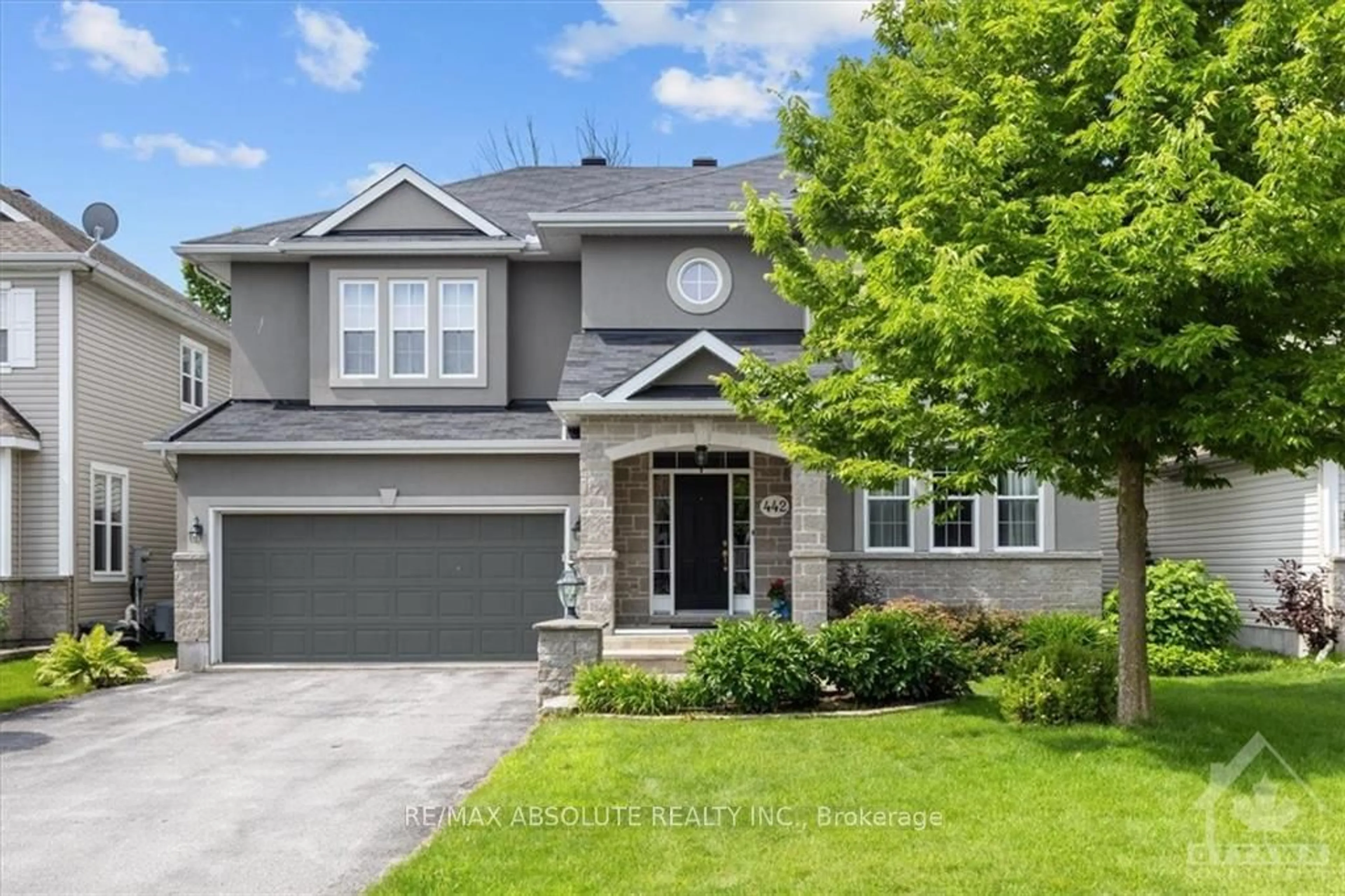 Frontside or backside of a home, cottage for 442 LANDSWOOD Way, Stittsville - Munster - Richmond Ontario K2S 0A4