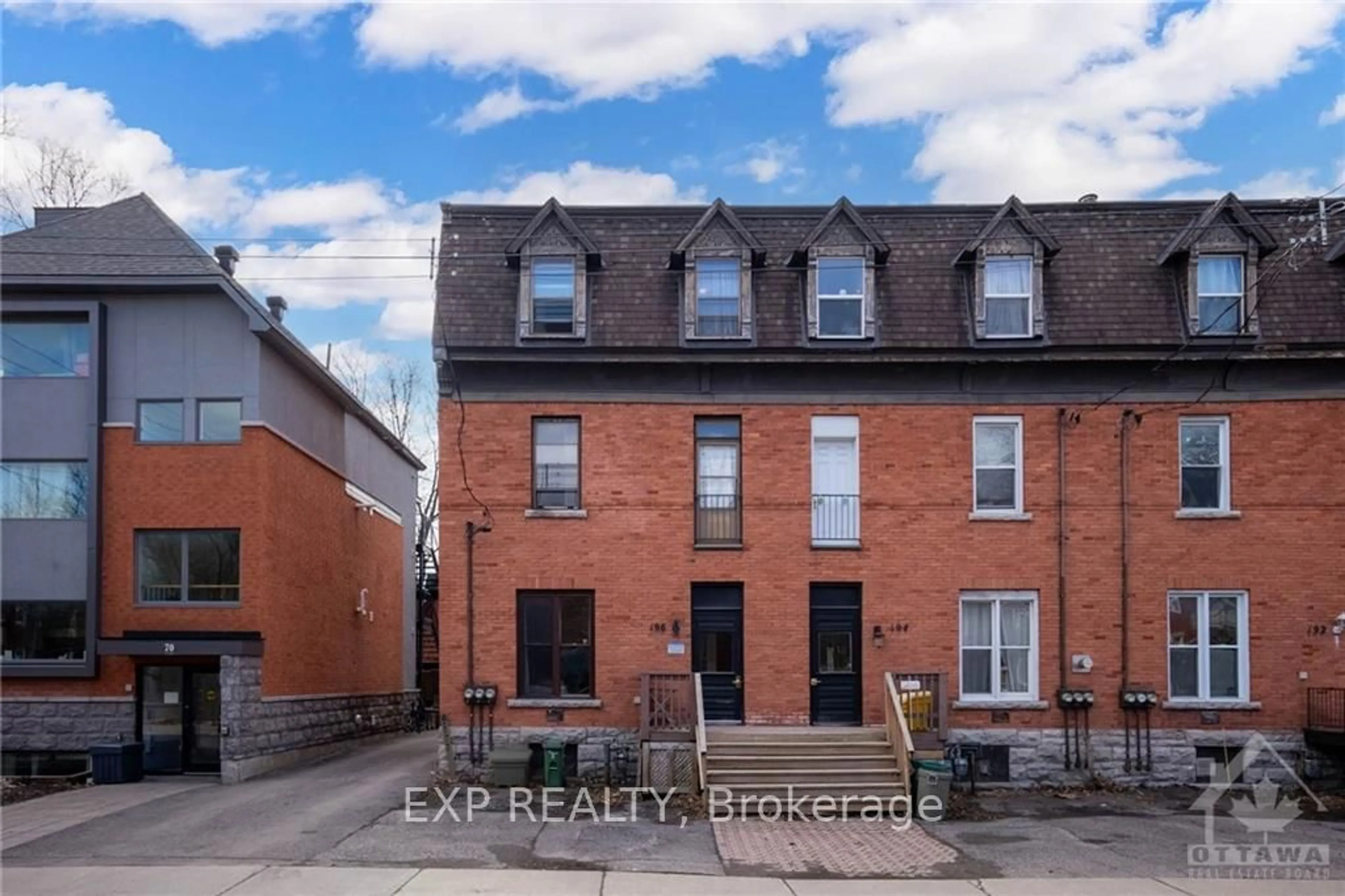 A pic from exterior of the house or condo, the front or back of building for 196 OSGOODE St, Lower Town - Sandy Hill Ontario K1N 6S8