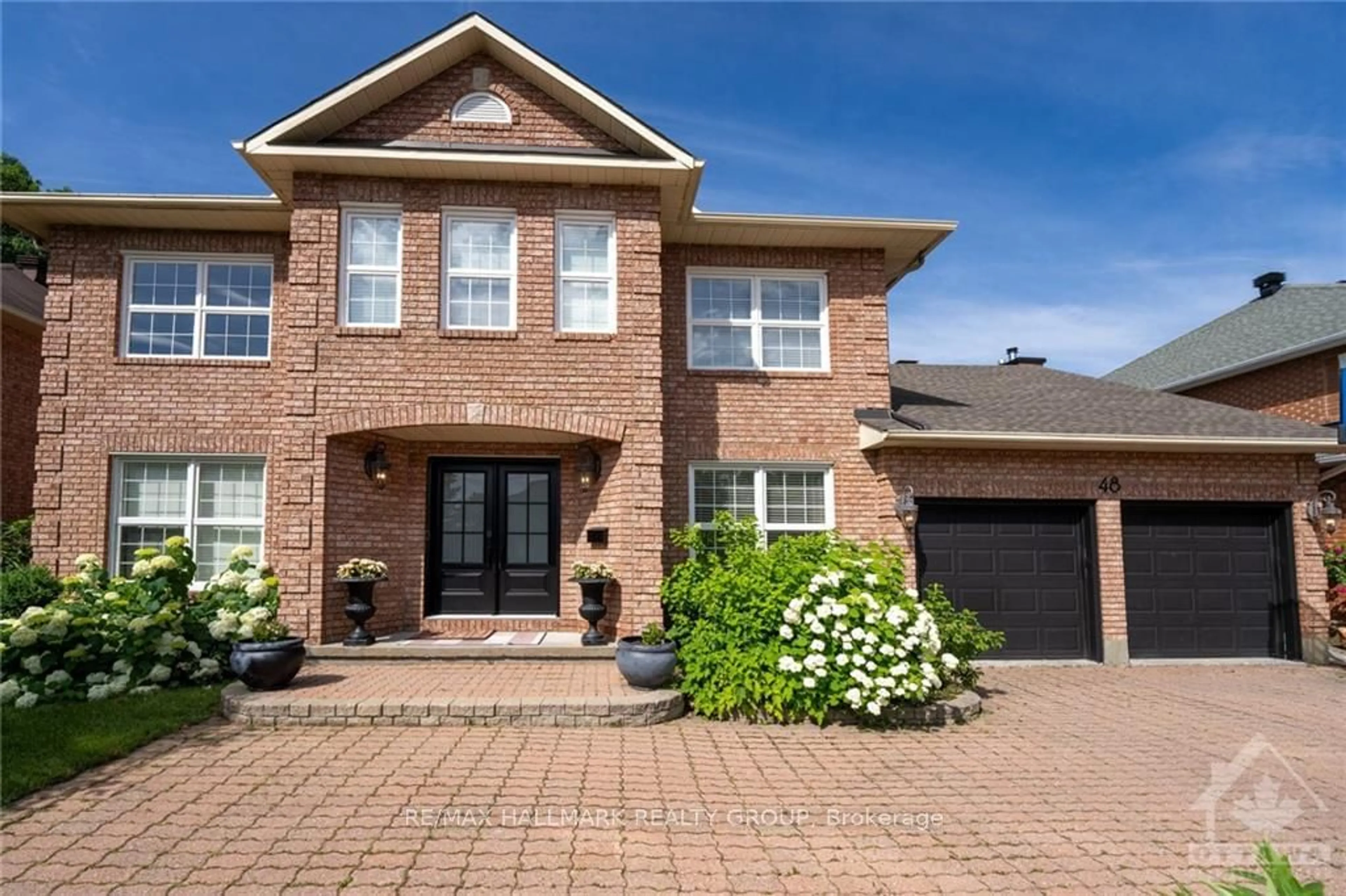 Home with brick exterior material for 48 MARBLE ARCH Cres, South of Baseline to Knoxdale Ontario K2G 5S6