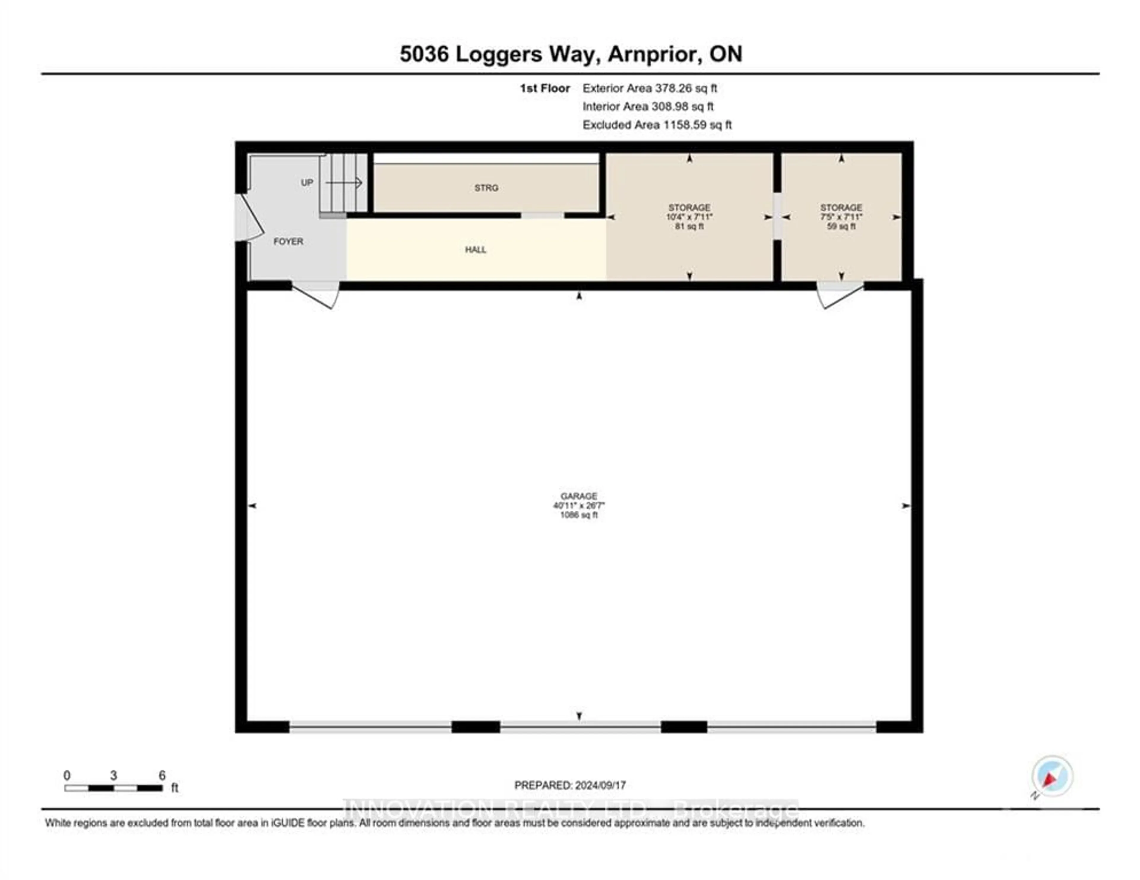 Floor plan for 5036 LOGGERS Way, Carp - Dunrobin - Huntley - Fitzroy and Area Ontario K7S 3G7