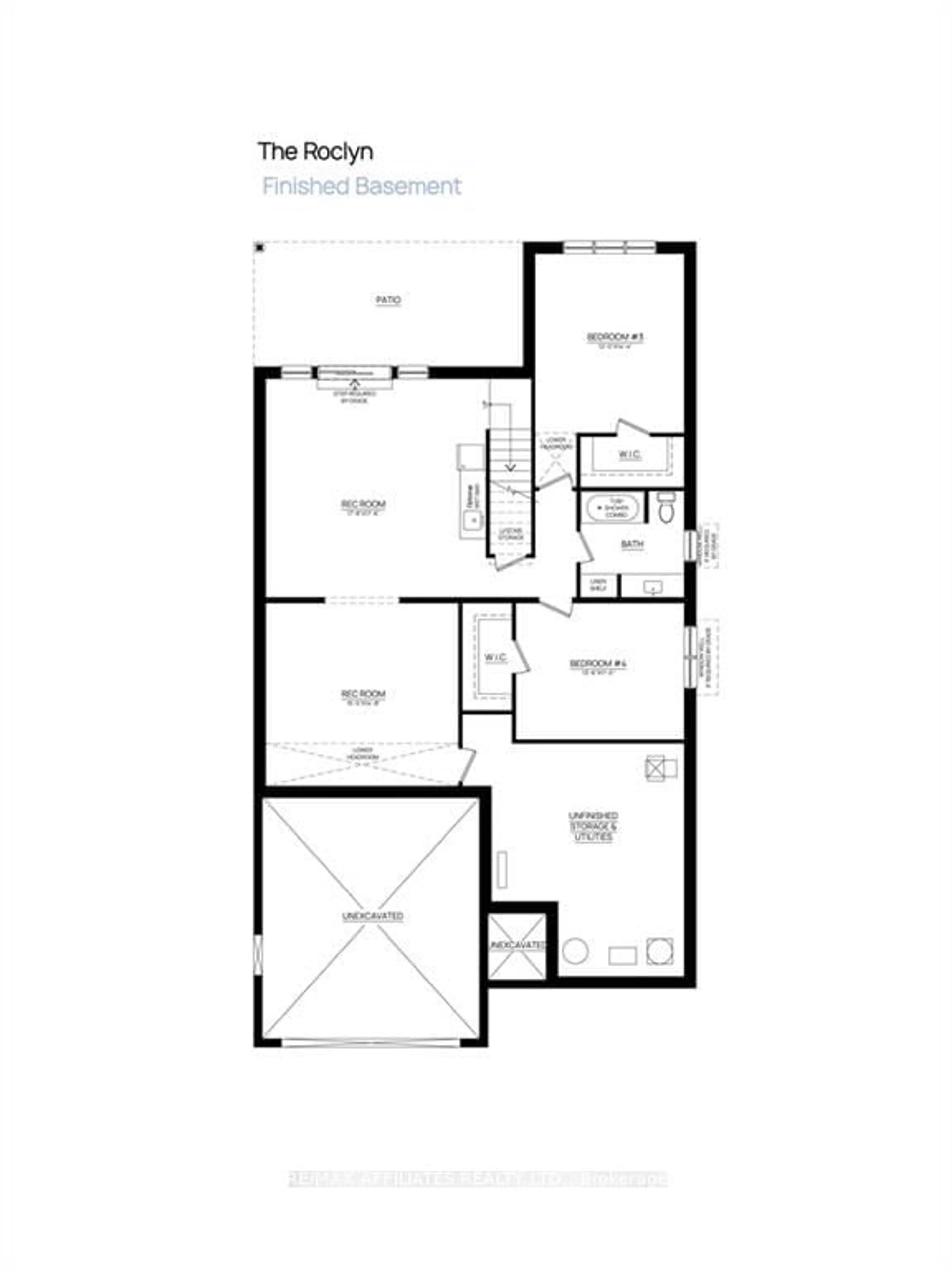 Floor plan for Lot 40 RABB Rd, Smiths Falls Ontario K7A 0L6