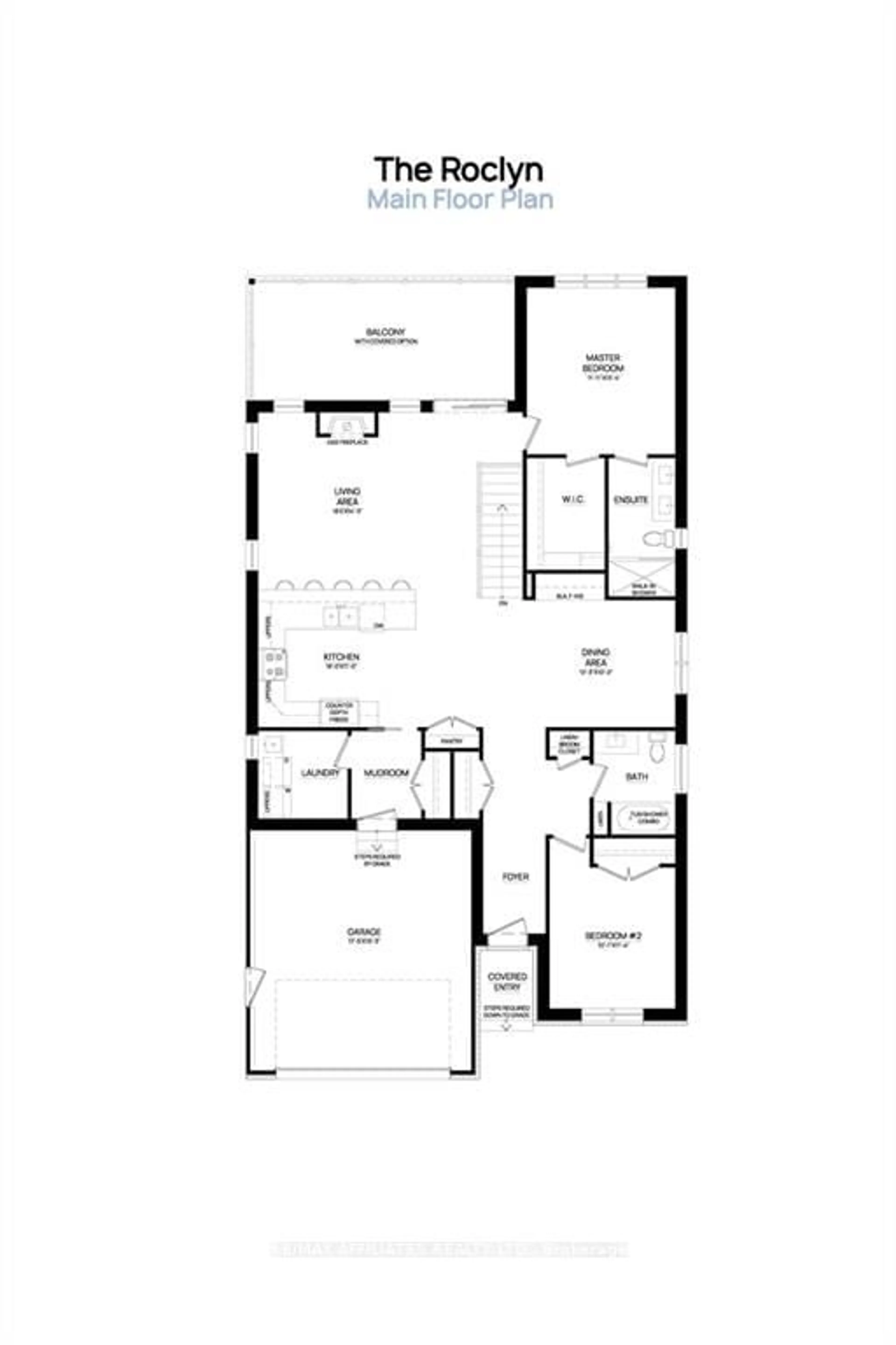 Floor plan for Lot 13 RABB Rd, Smiths Falls Ontario K7A 0L6