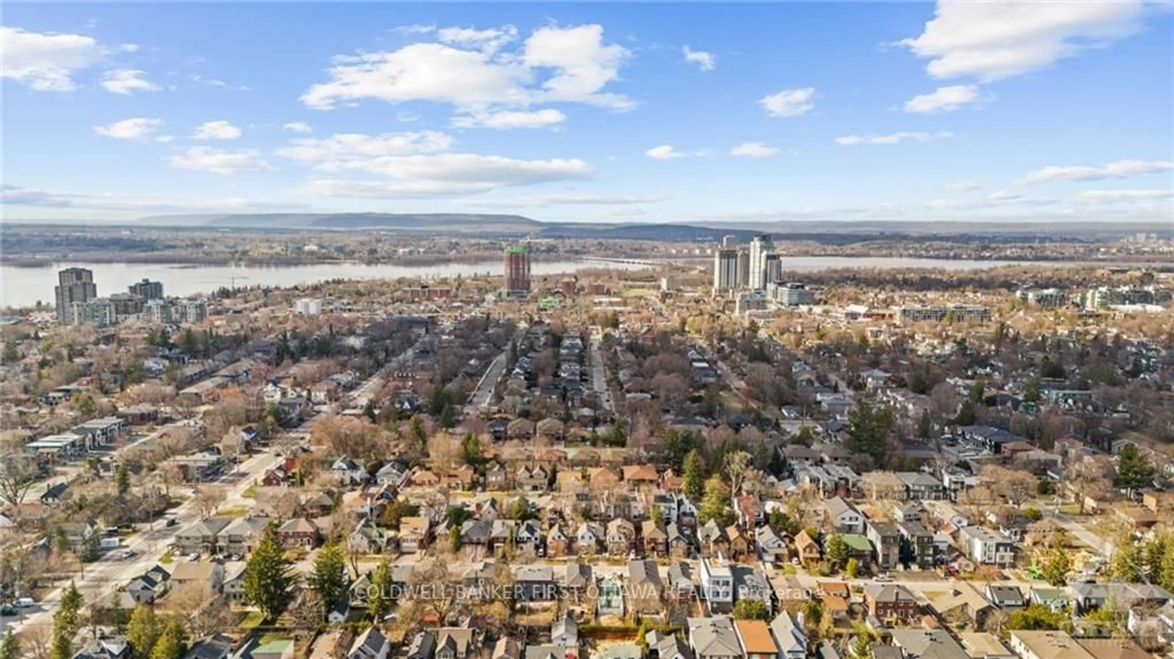 A pic from exterior of the house or condo, the view of city buildings for 298 DUNCAIRN Ave, Westboro - Hampton Park Ontario K1Z 7G9