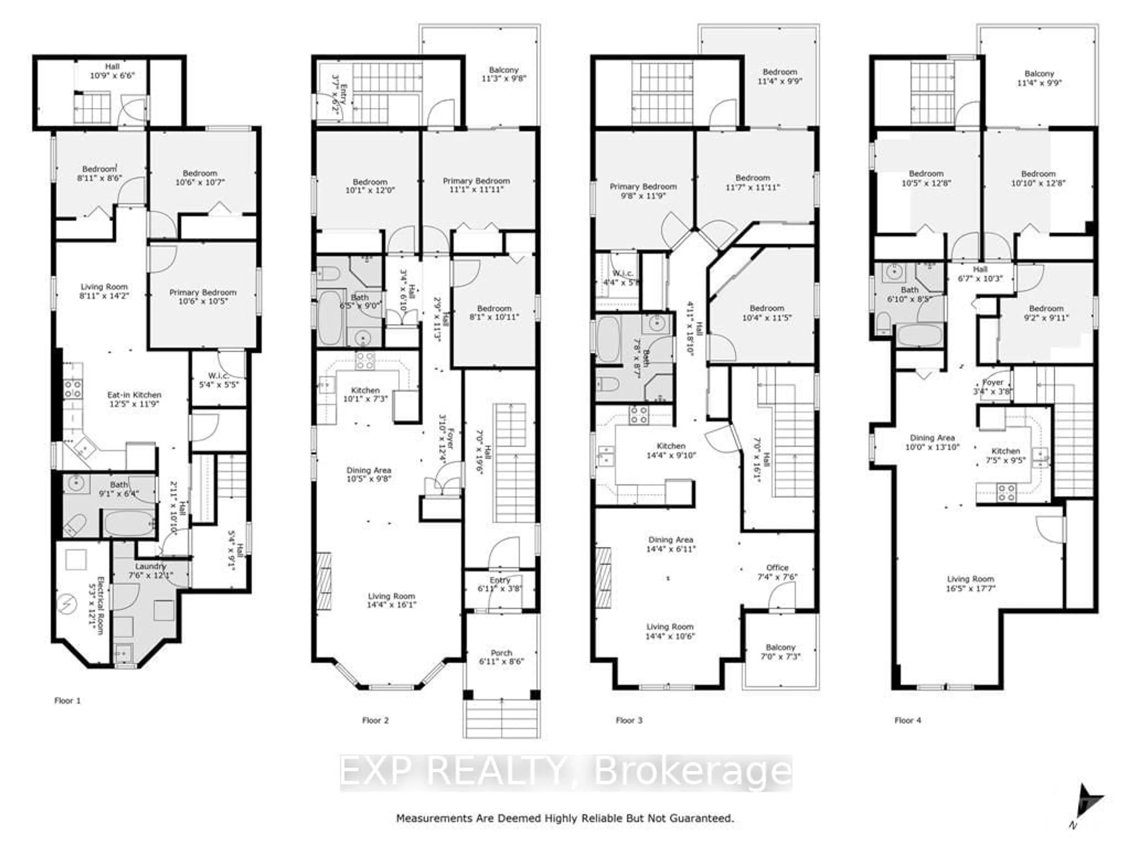 Floor plan for 558 GILMOUR St, Ottawa Centre Ontario K1R 5L6