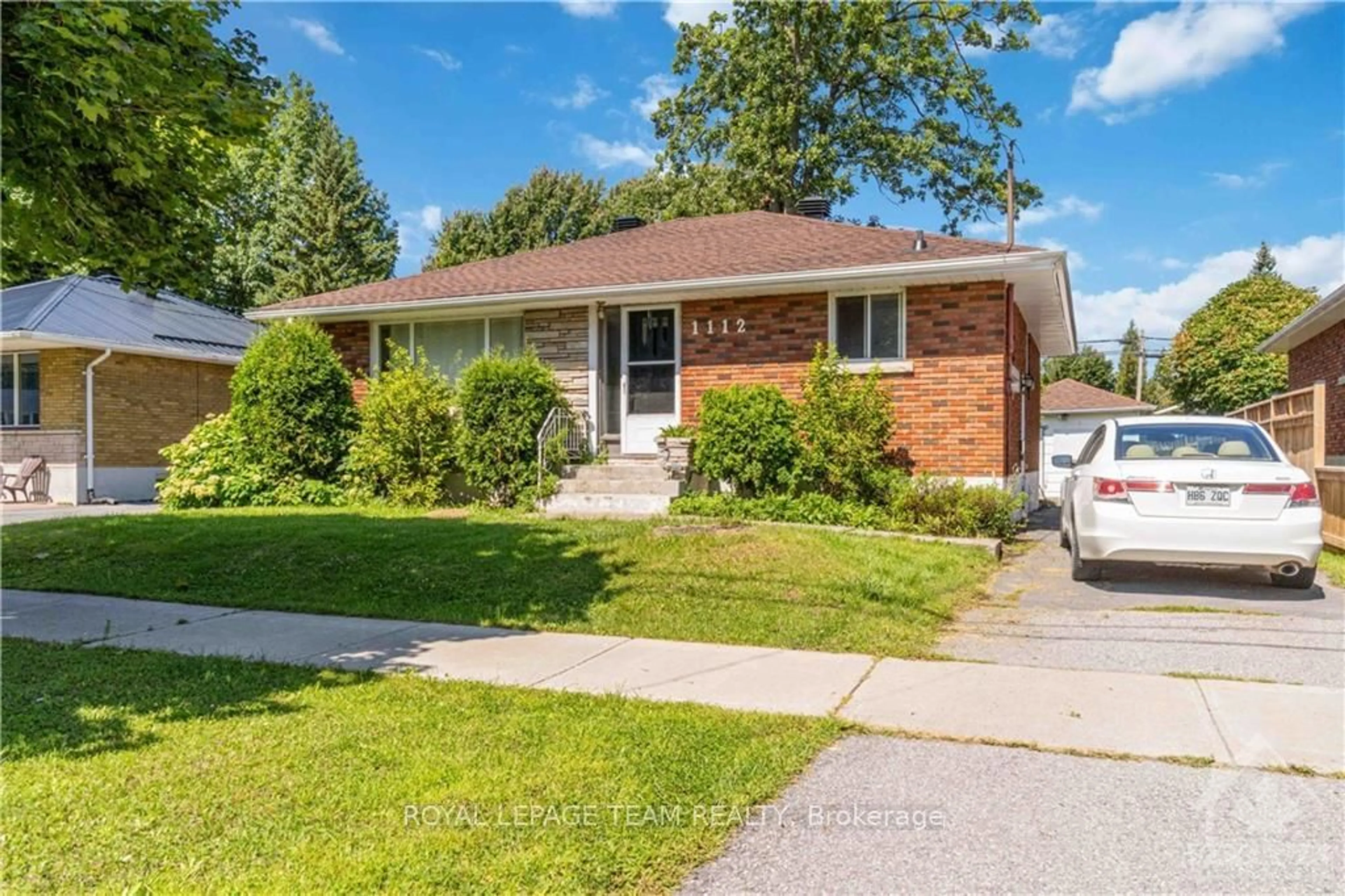 Frontside or backside of a home, the street view for 1112 FIFTH St, Cornwall Ontario K6H 2M8