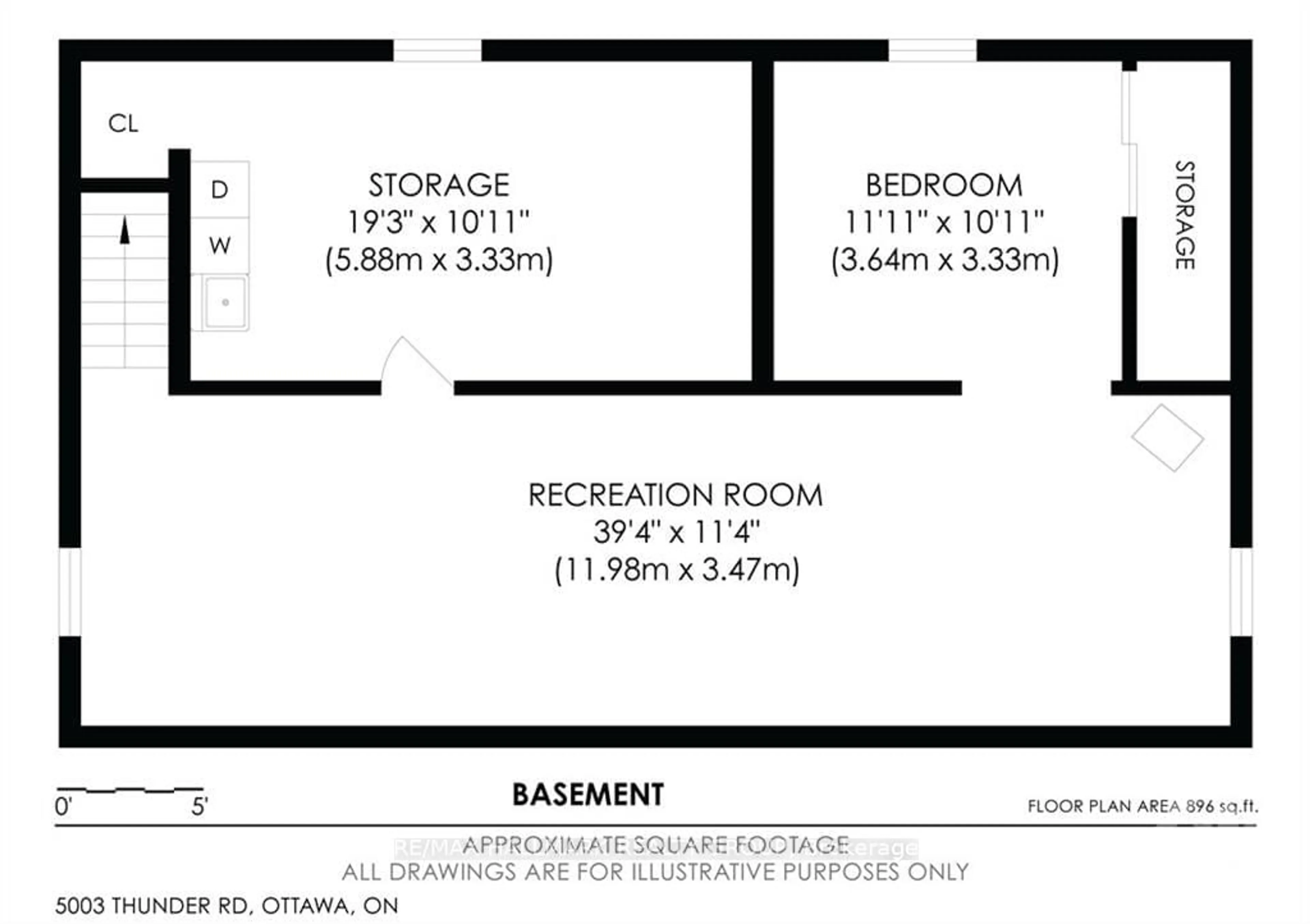 Storage room or clothes room or walk-in closet for 5003 THUNDER Rd, Carlsbad Springs Ontario K0A 1K0