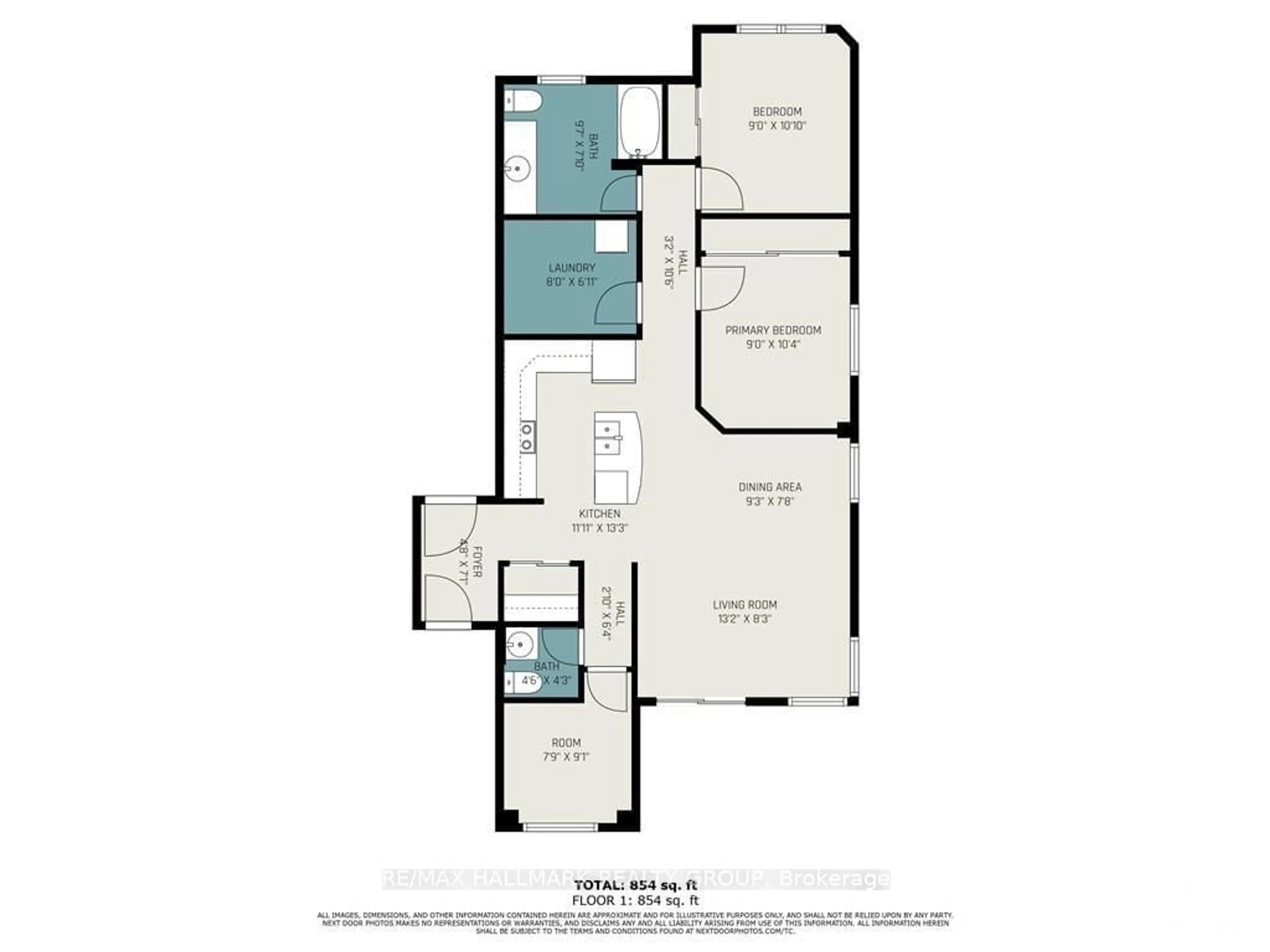 Floor plan for 105 BLUESTONE #1, Orleans - Cumberland and Area Ontario K4A 0M5