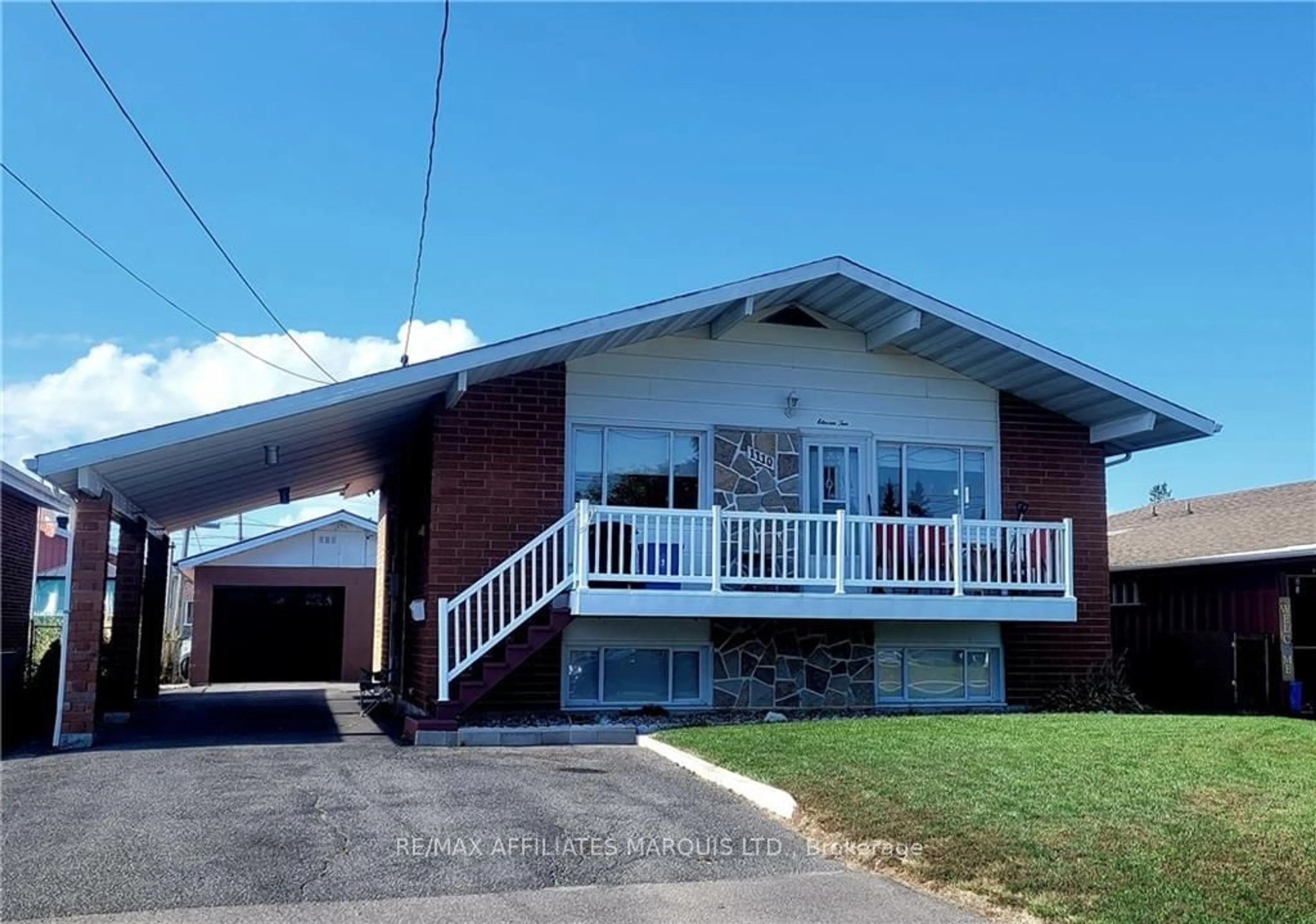 Frontside or backside of a home, cottage for 1110 GRAND Ave, Cornwall Ontario K6H 4T5