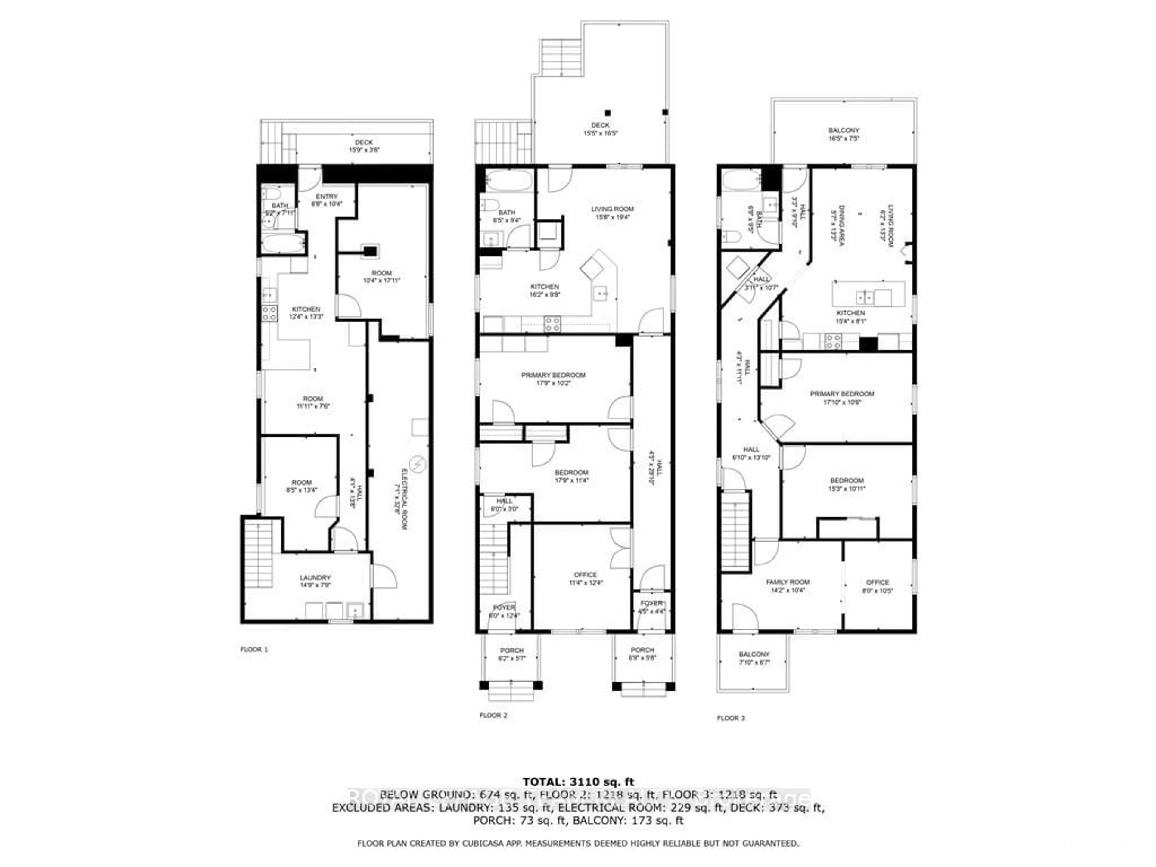 Floor plan for 179-181 CATHCART St, Lower Town - Sandy Hill Ontario K1N 5C1