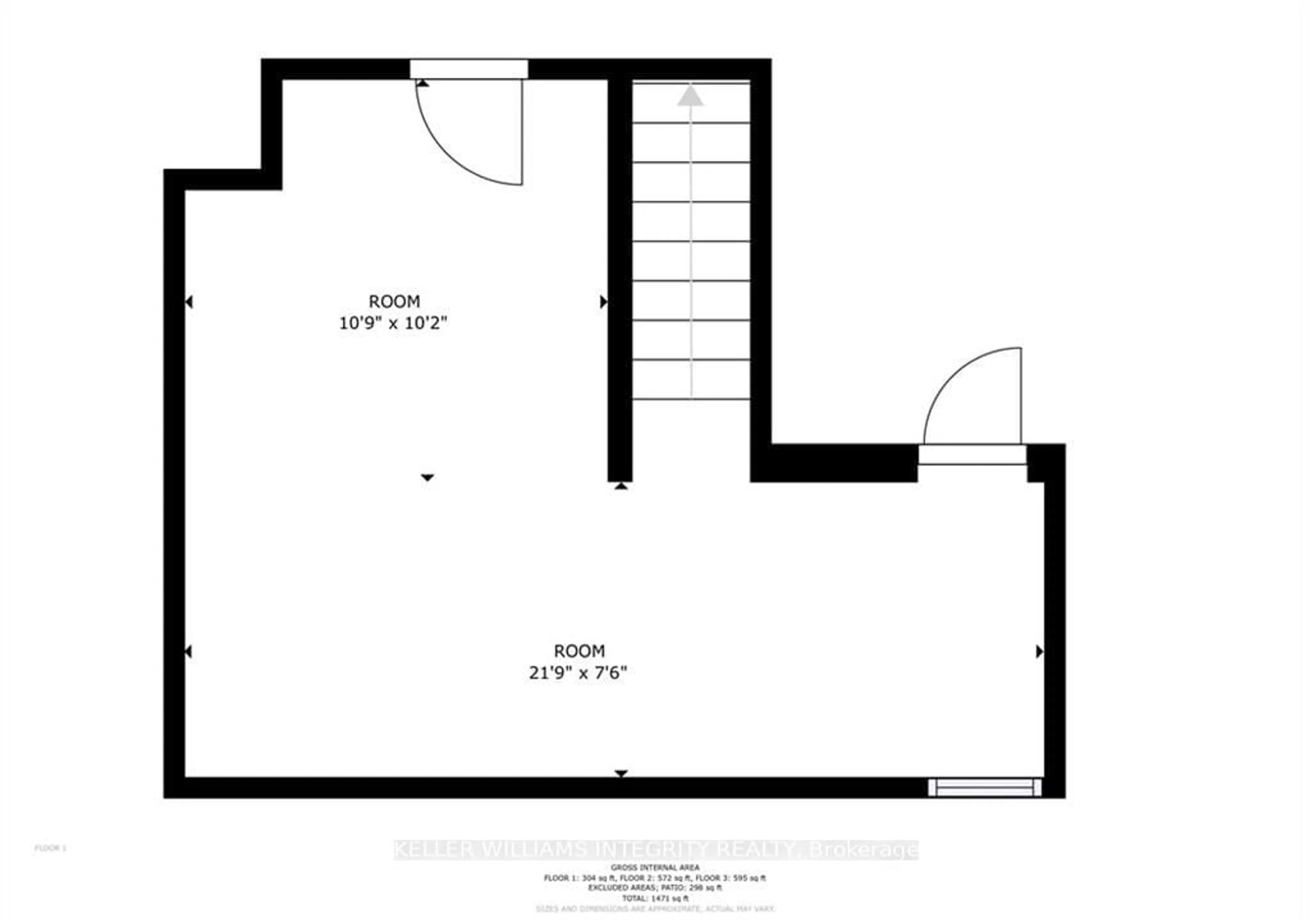 Floor plan for 1664 RODIN Way, Orleans - Convent Glen and Area Ontario K1C 4Z2