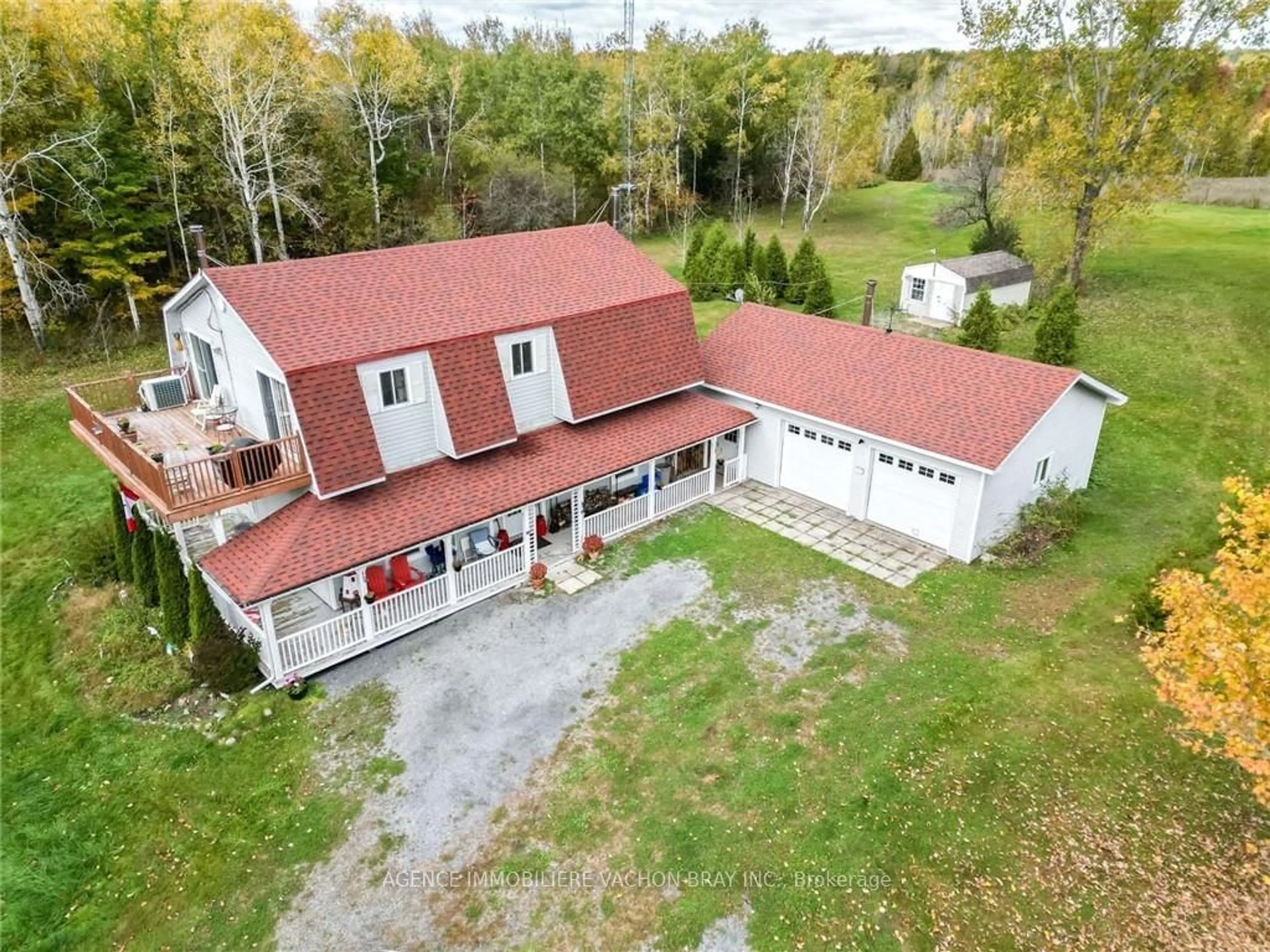 Frontside or backside of a home, cottage for 22133 BEAUCHAMP Dr, South Glengarry Ontario K0C 1Z0