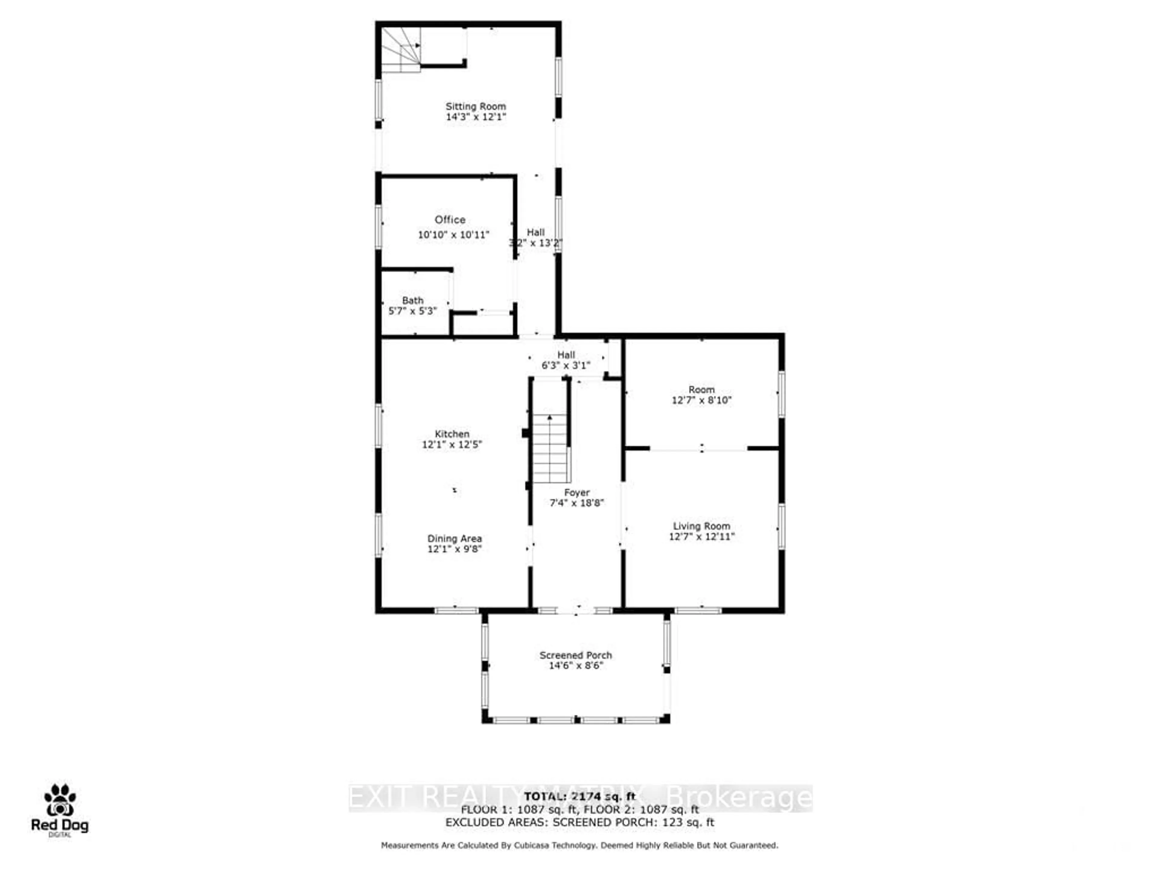 Floor plan for 74 CRAIG St, Russell Ontario K4R 1A2